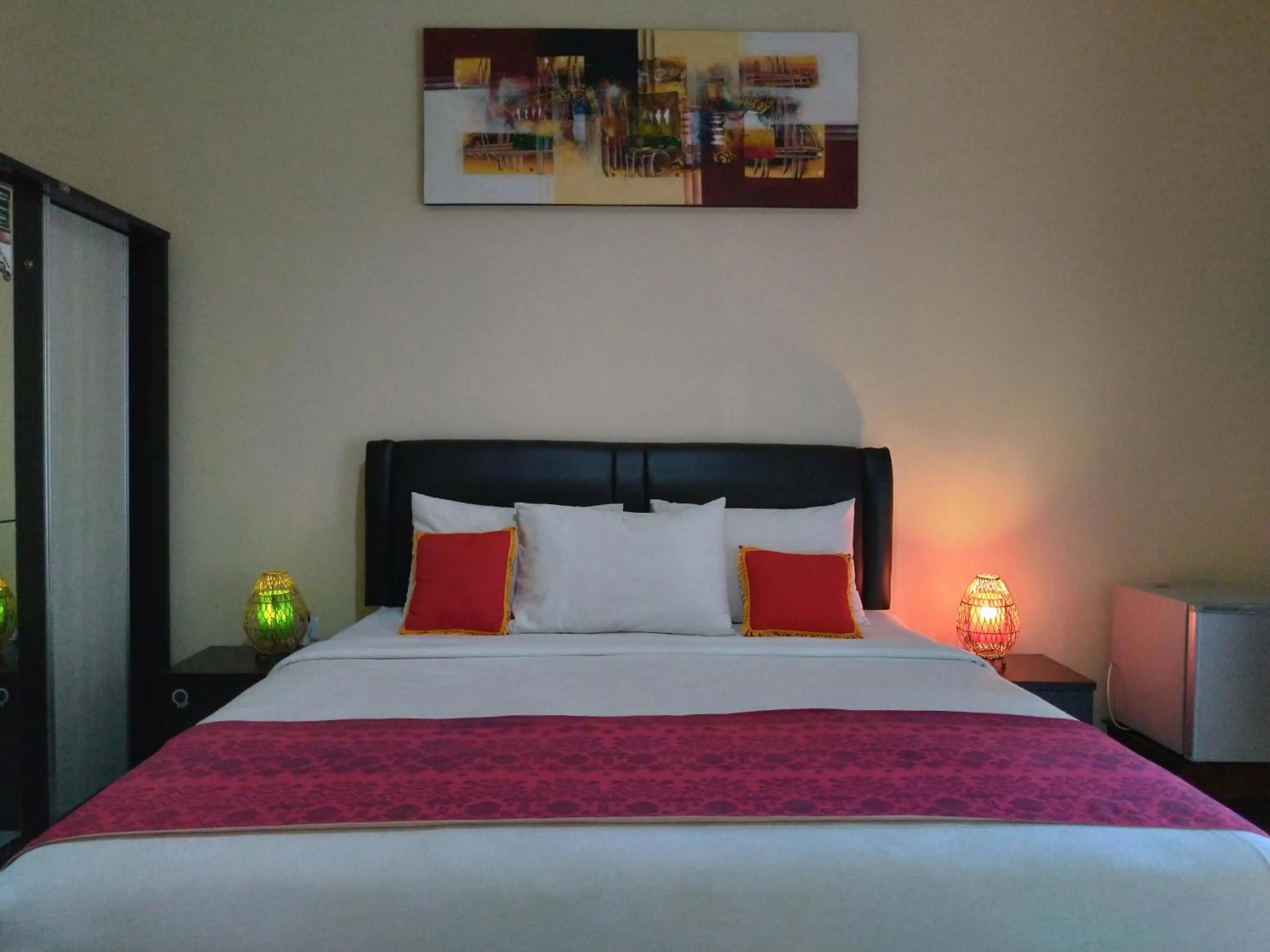 Bed in Beji Ayu Homestay