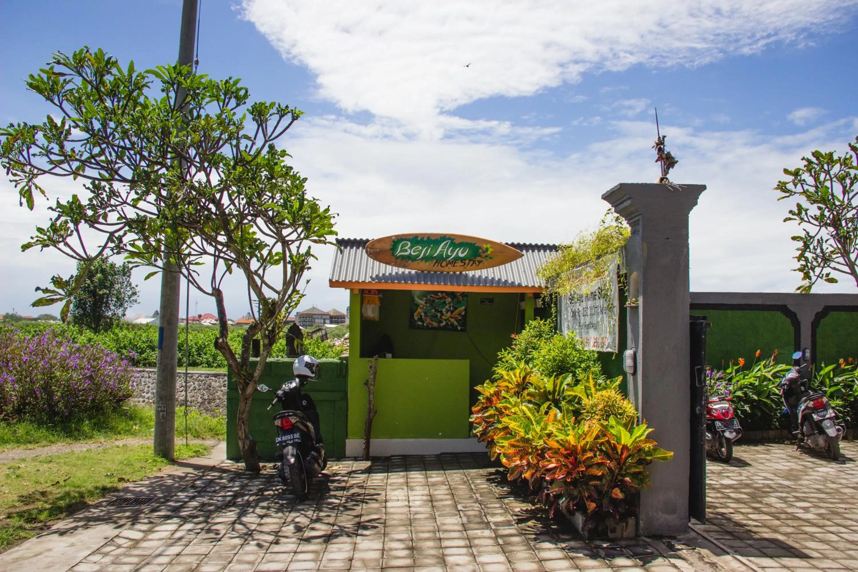 Facade/entrance in Beji Ayu Homestay