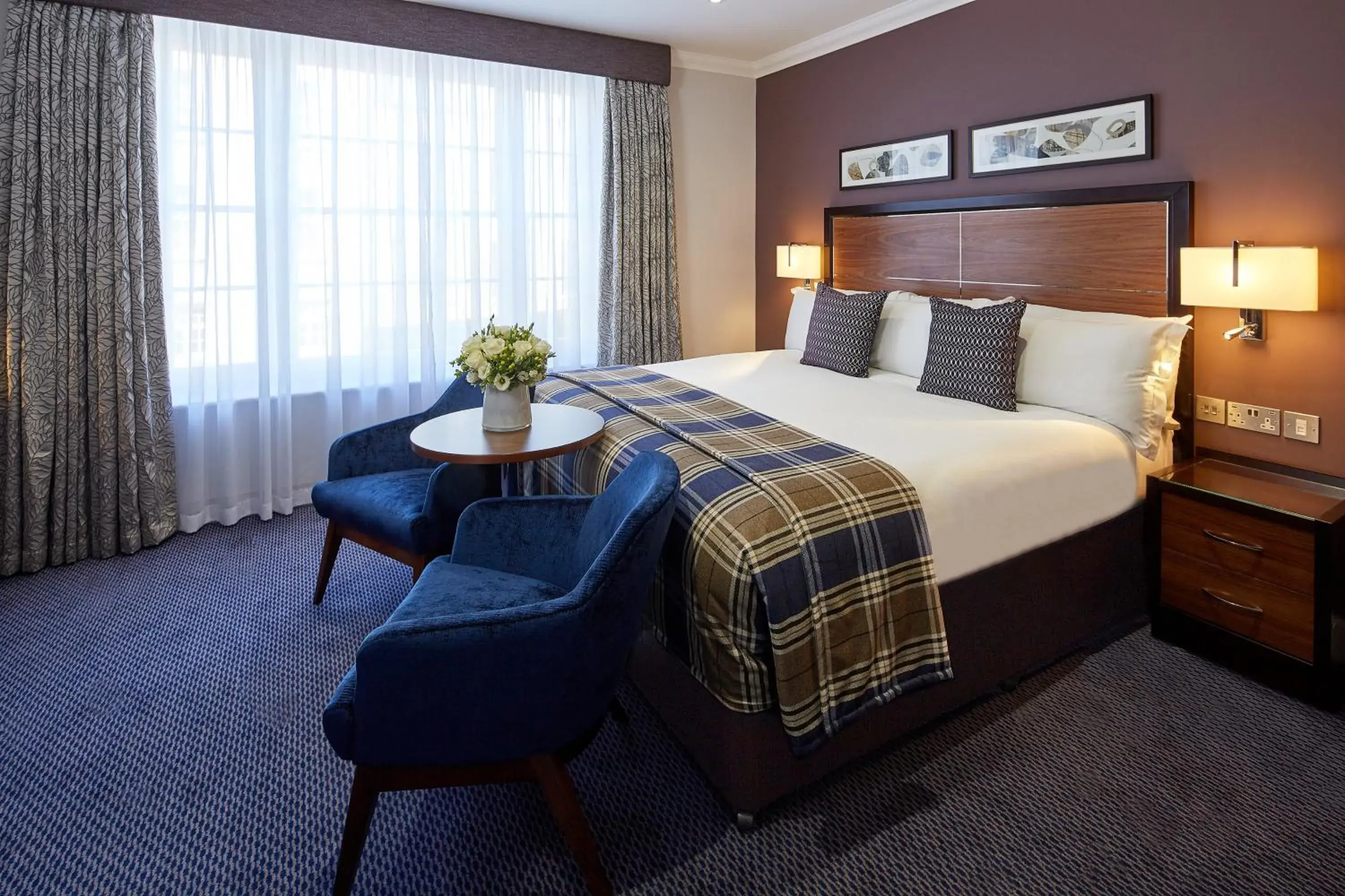 Bed in Sir Christopher Wren Hotel Bed in Sir Christopher Wren Hotel