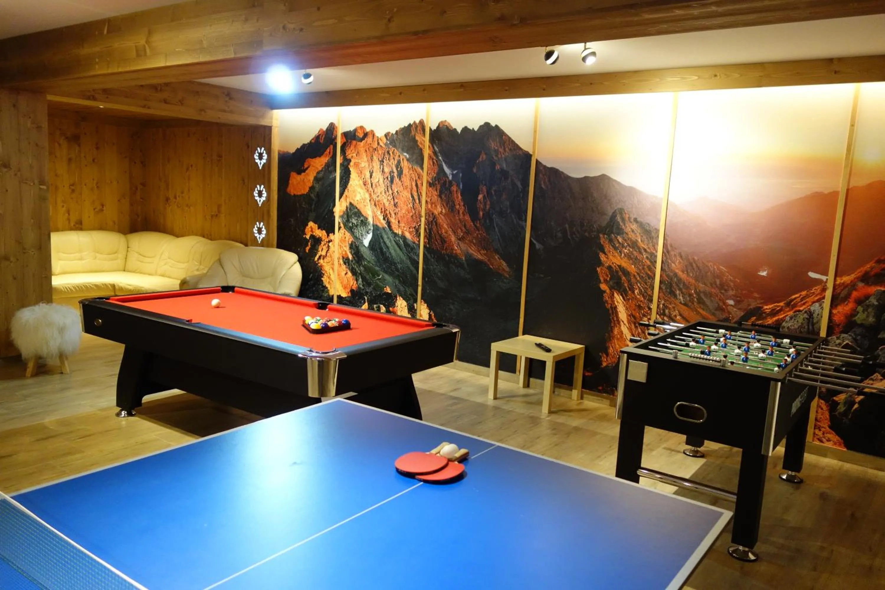 Game Room in Willa Gielatówka