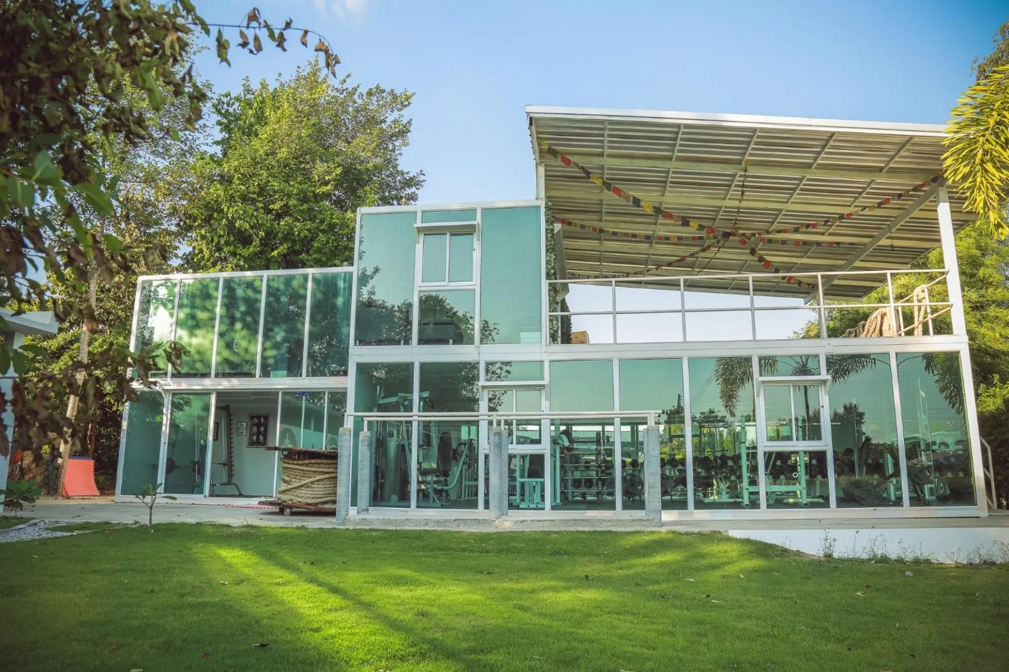 Fitness centre/facilities in Tree Roots Retreat