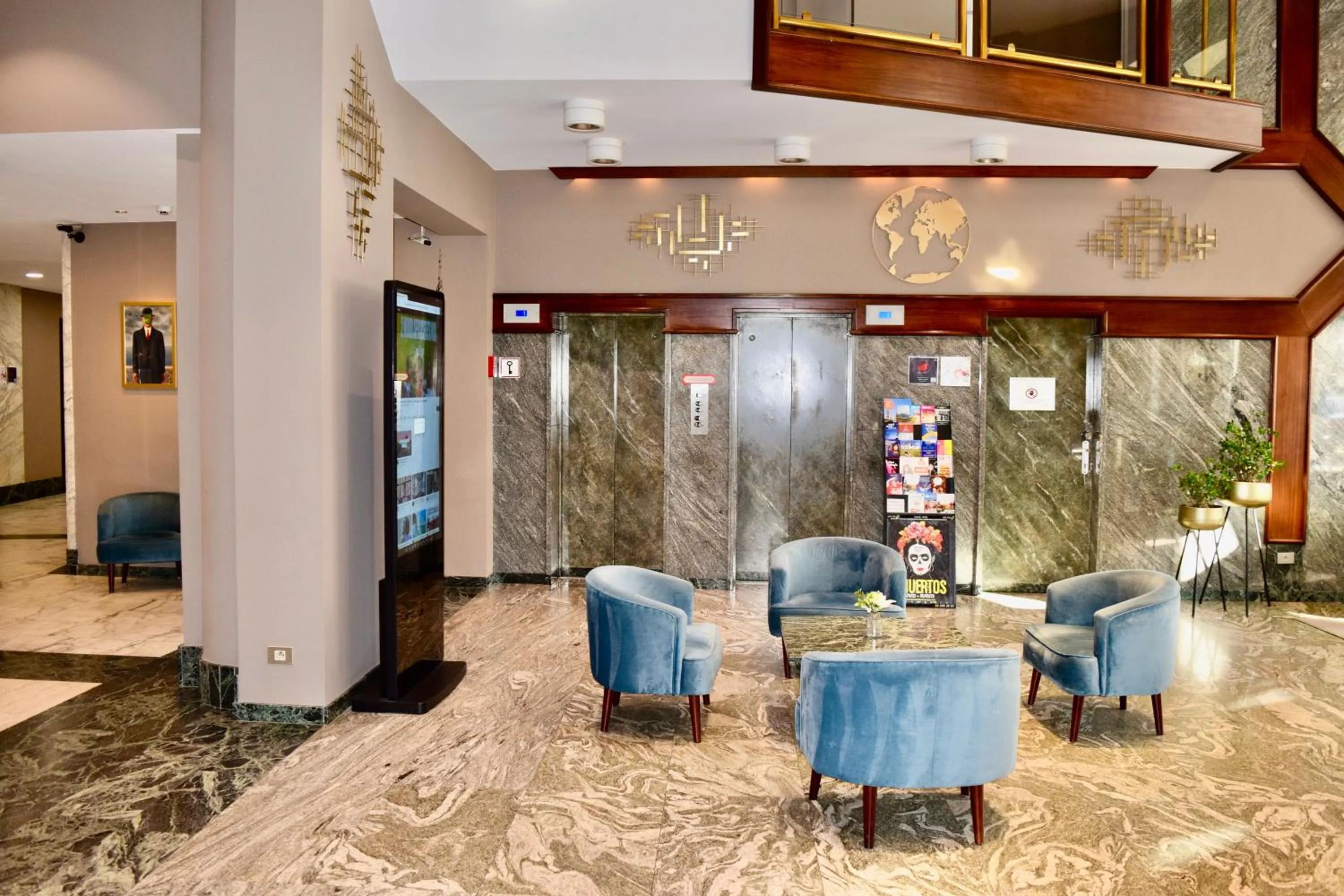 Lobby or reception in Bedford Hotel Brussels