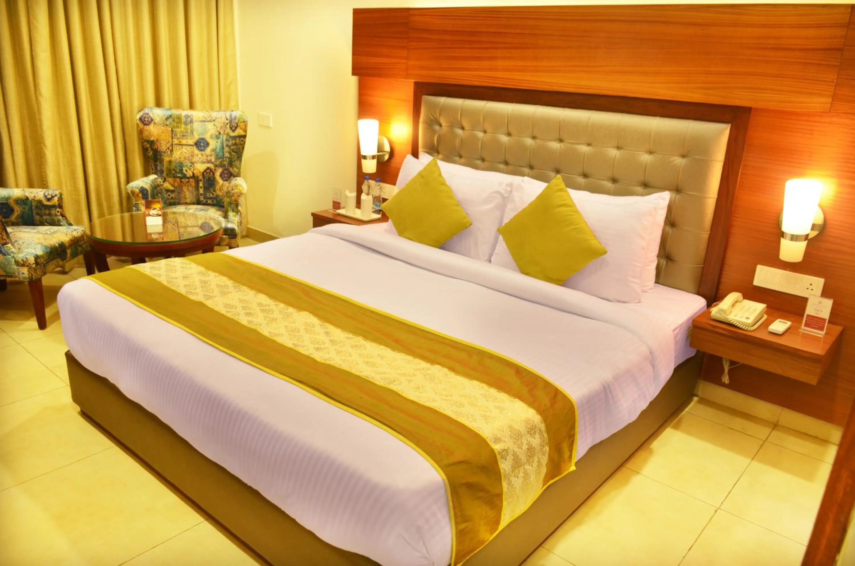 Bed in Mint Hotel Premia Chandigarh, Zirakpur