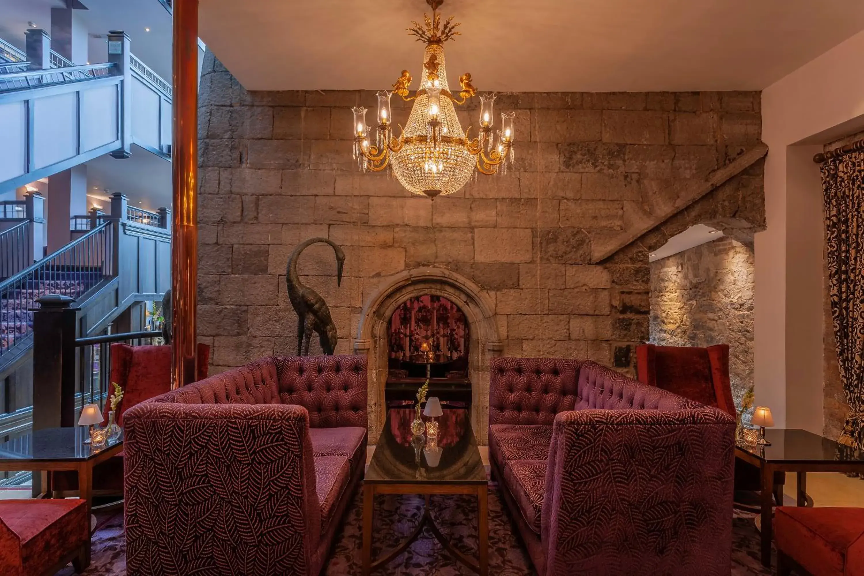 Lounge or bar in Clontarf Castle Hotel Lounge or bar in Clontarf Castle Hotel