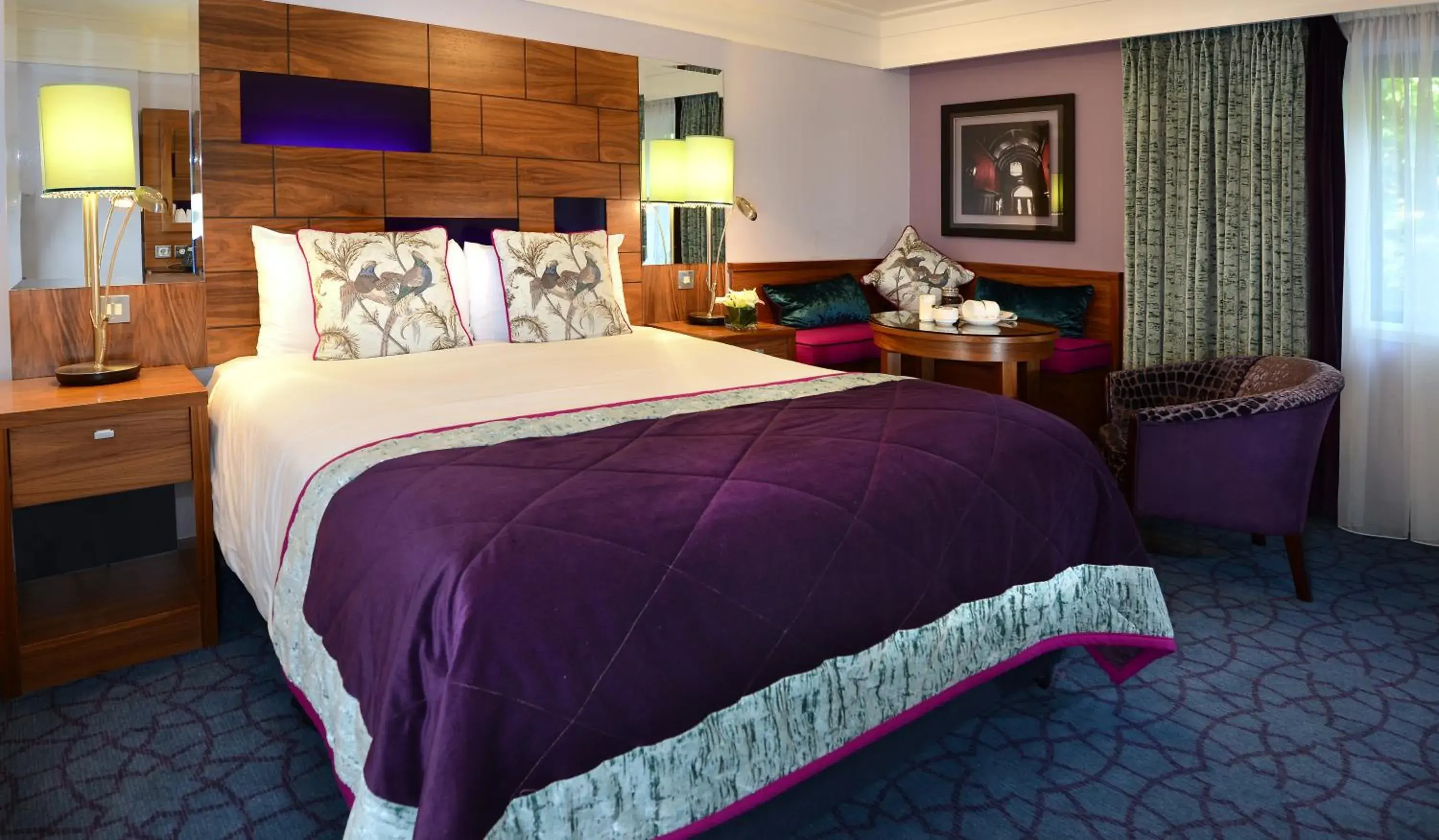 Bed in Clontarf Castle Hotel Bed in Clontarf Castle Hotel