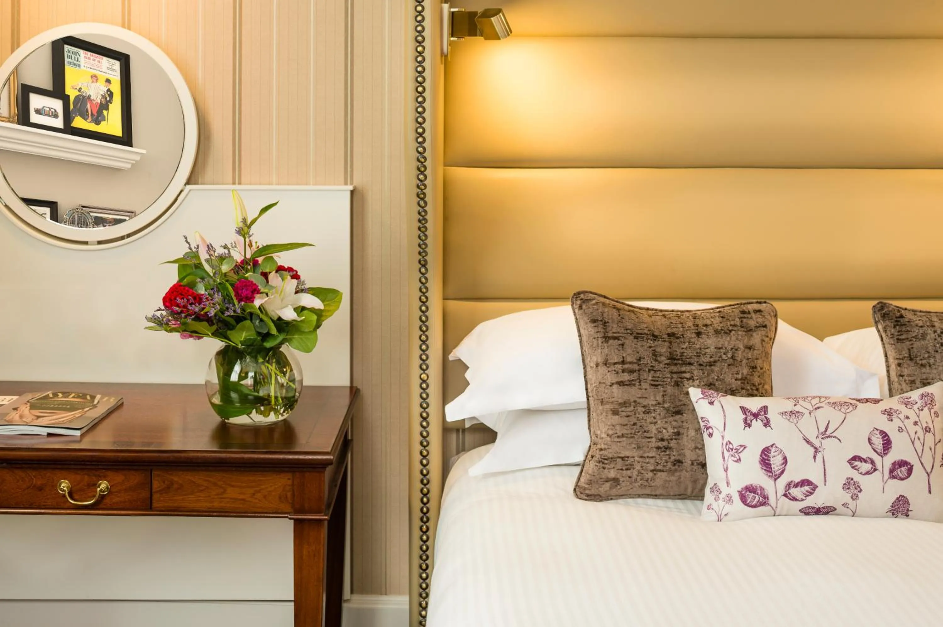 Bed in The Bailey's Hotel London Kensington