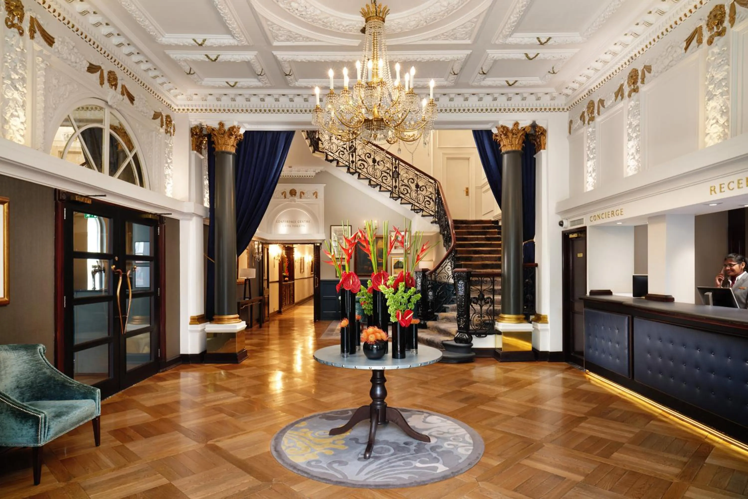 Lobby or reception in The Bailey's Hotel London Kensington