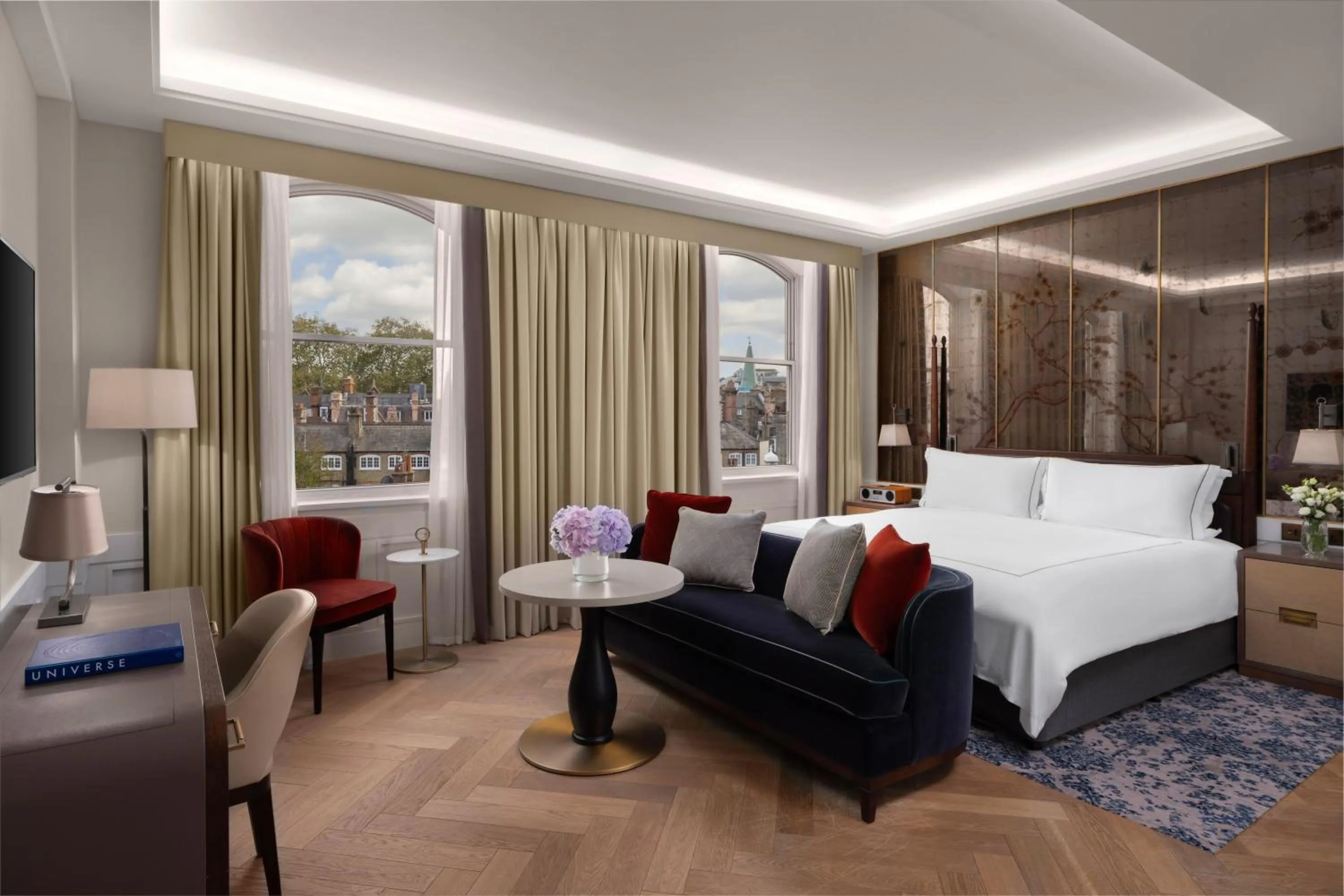 Bedroom, Bed in The Biltmore Mayfair