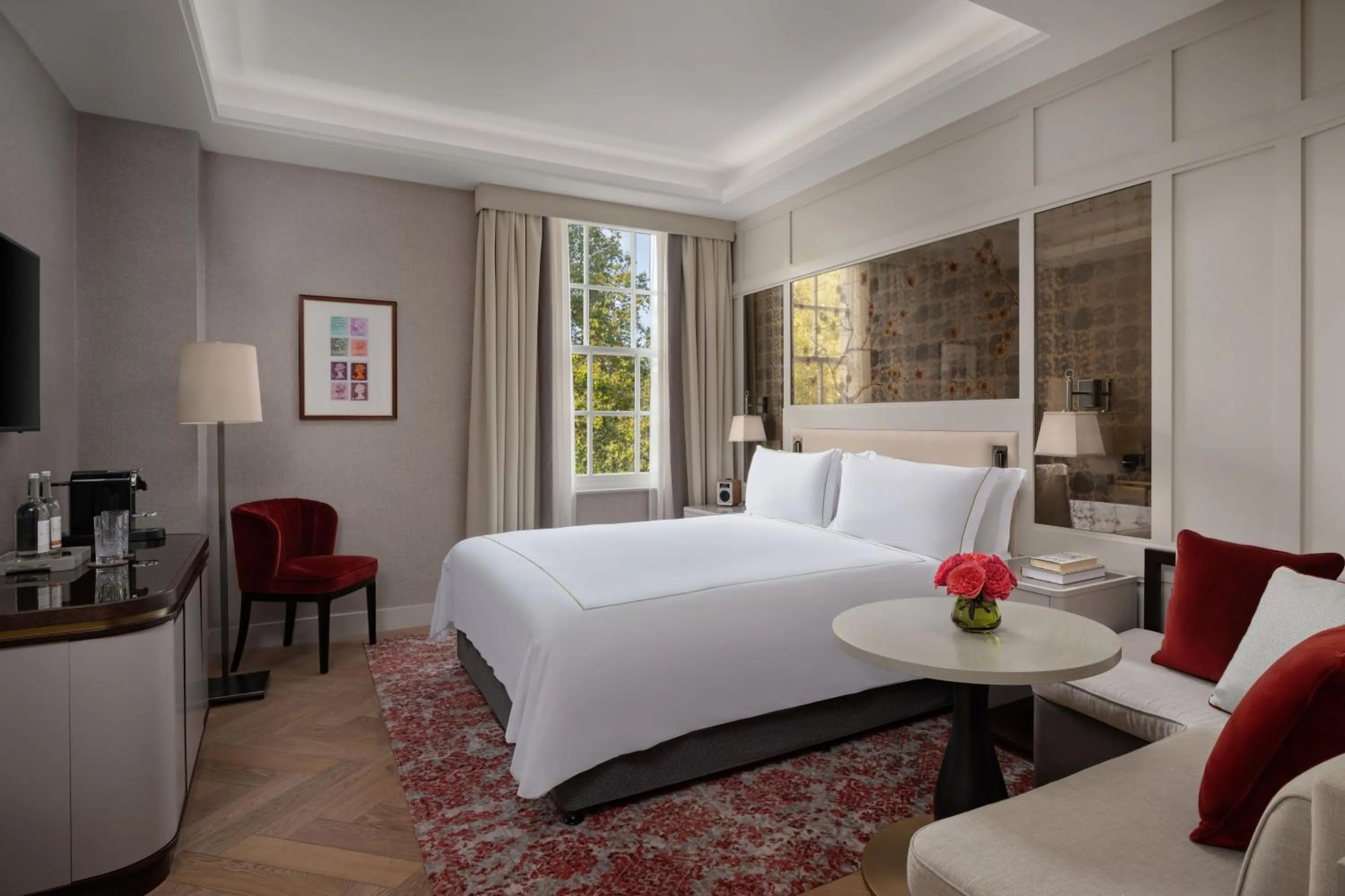 Bedroom, Bed in The Biltmore Mayfair