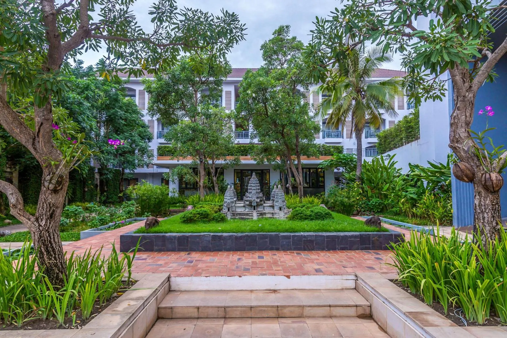 Garden in Damrei Residence & Spa