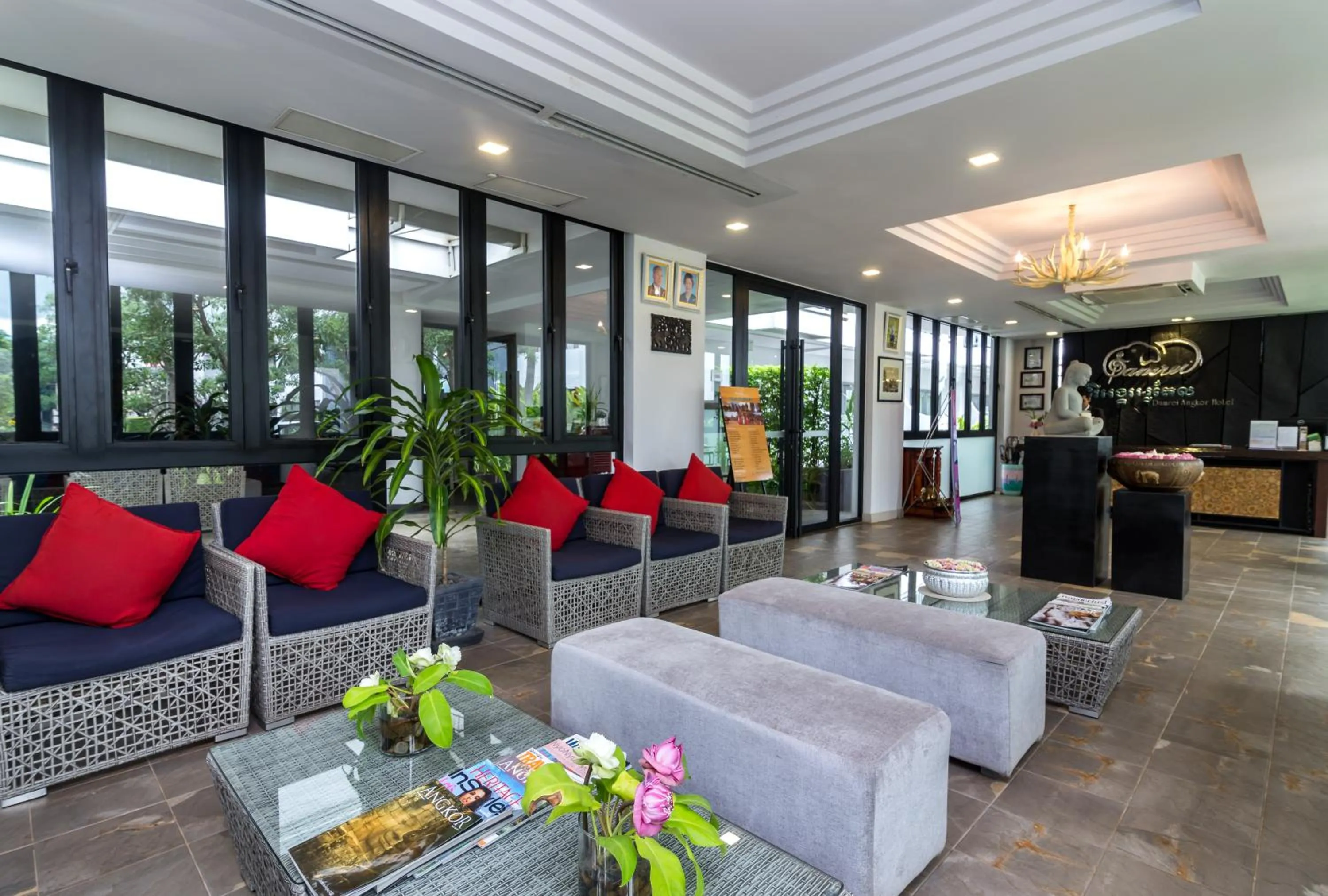 Lobby or reception in Damrei Residence & Spa