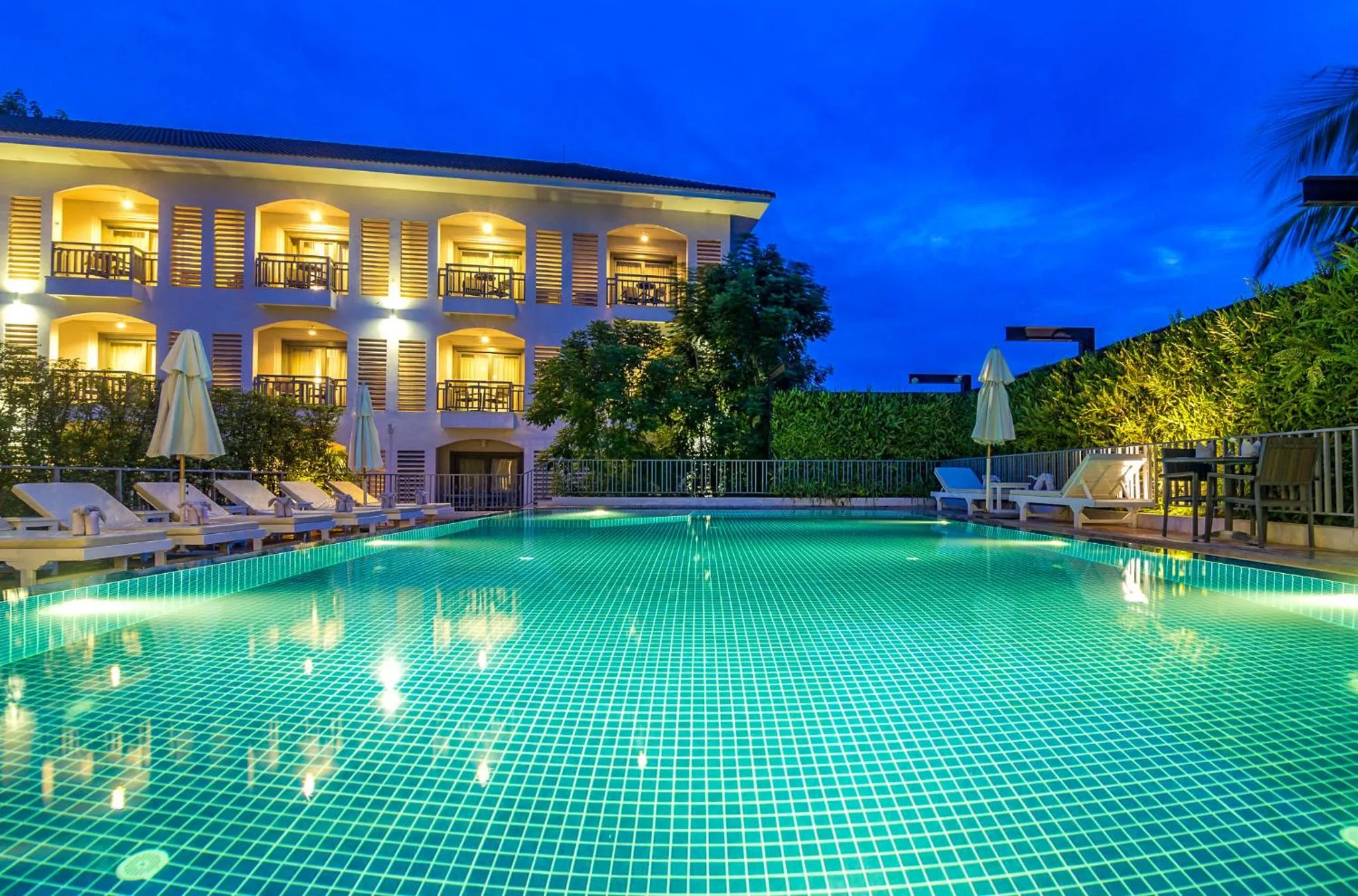 Swimming pool in Damrei Residence & Spa