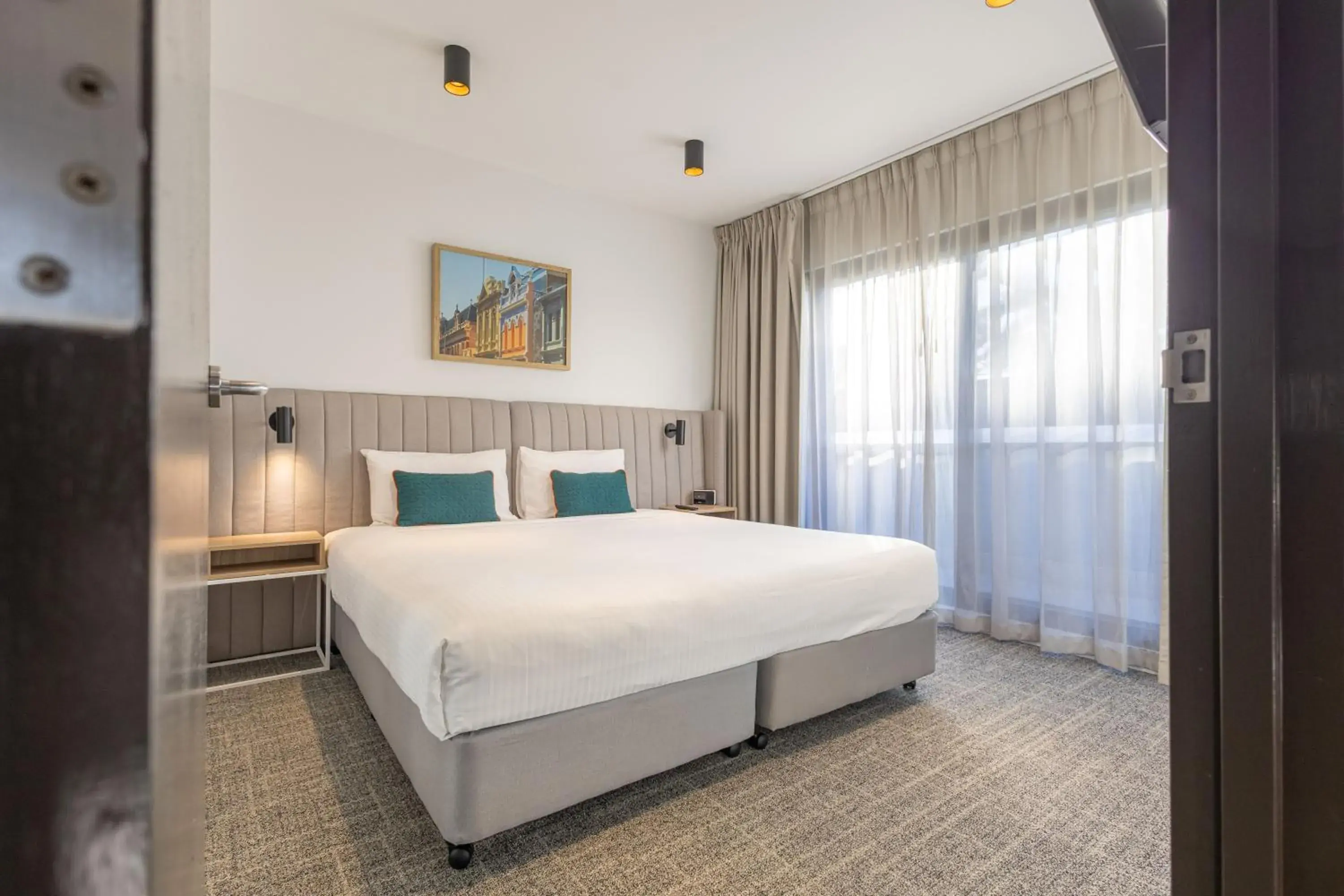 Bed in Quest Fremantle Bed in Quest Fremantle