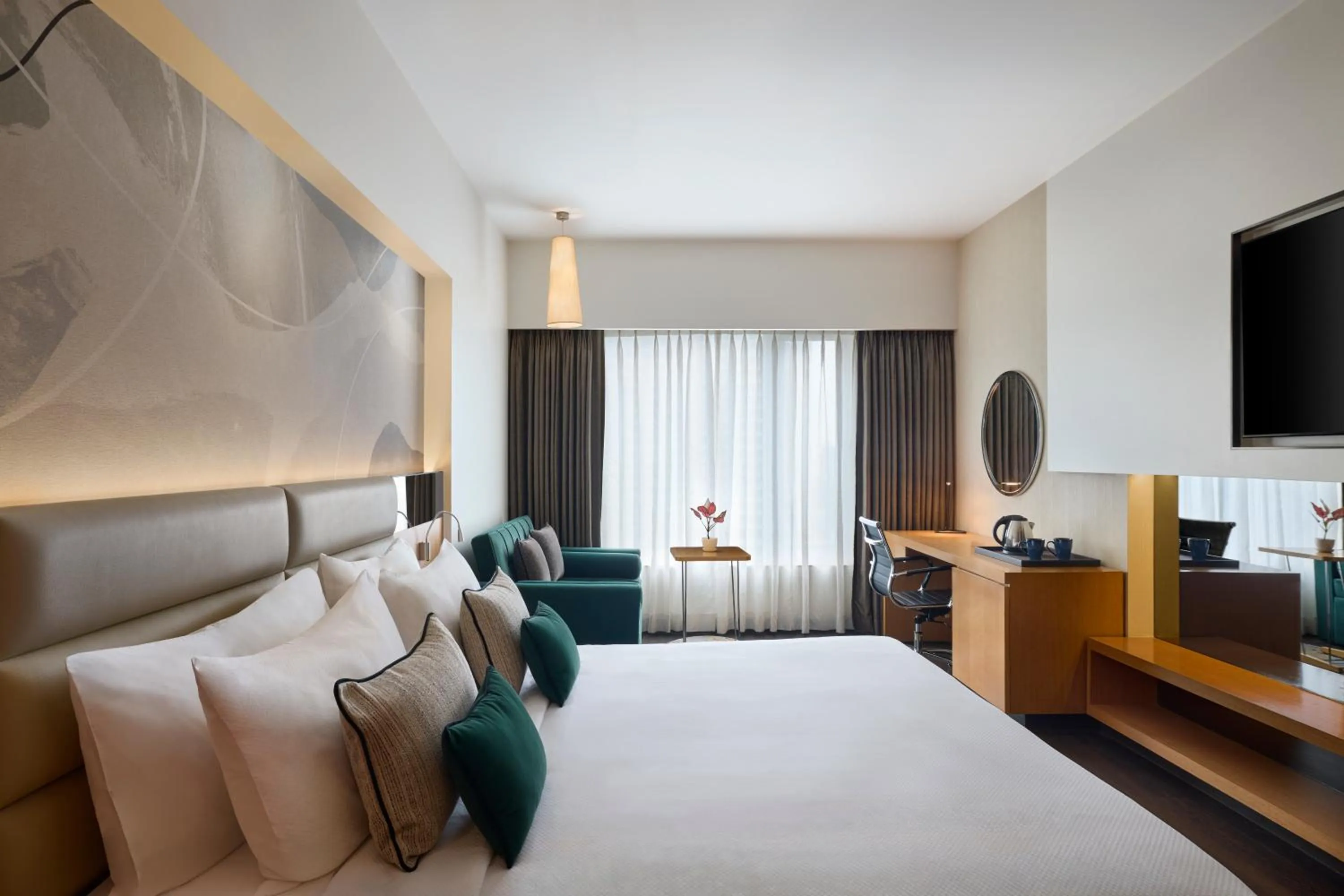 Bedroom, Bed in The Fern Mumbai, Goregaon, Series by Marriott