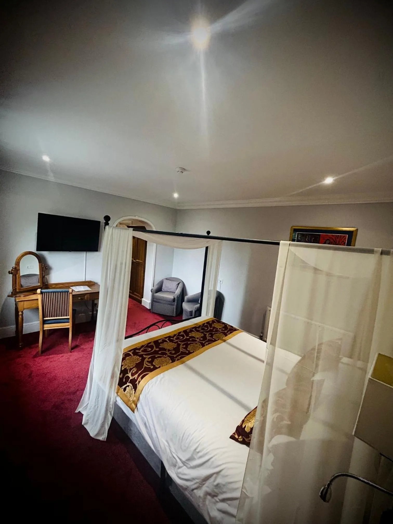 Bed in The Birch Hotel