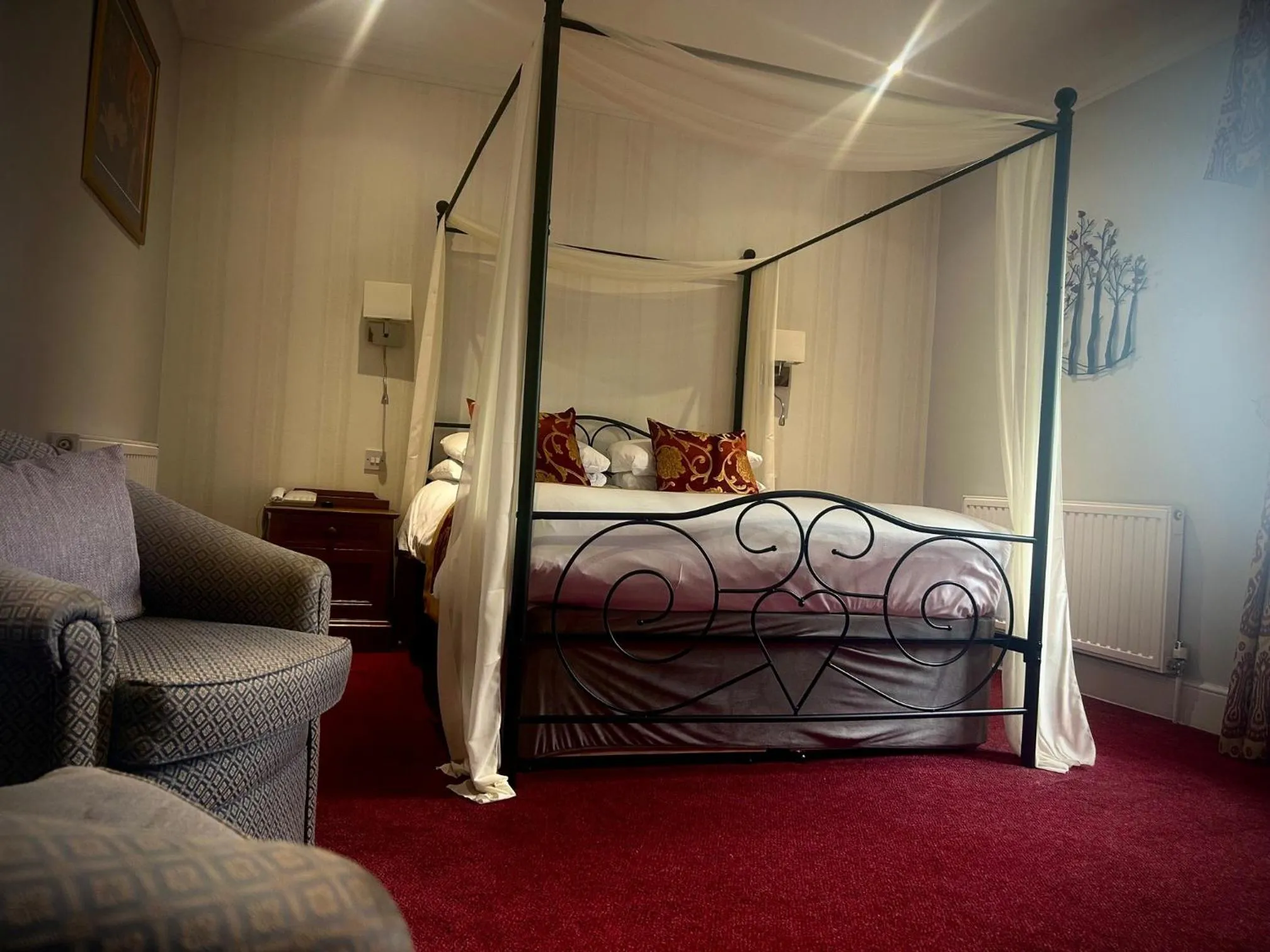 Bed in The Birch Hotel