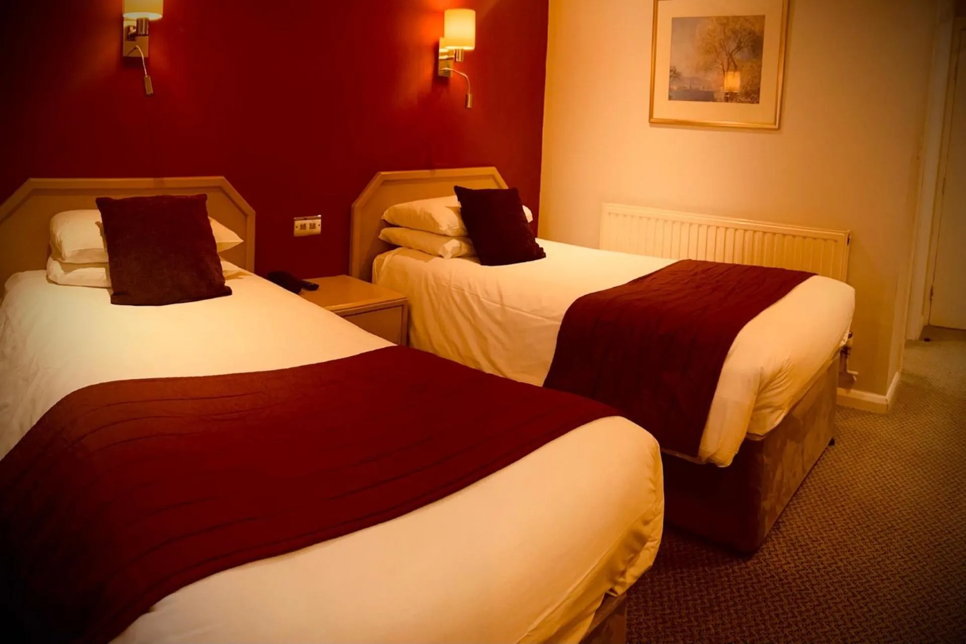 Bed in The Birch Hotel