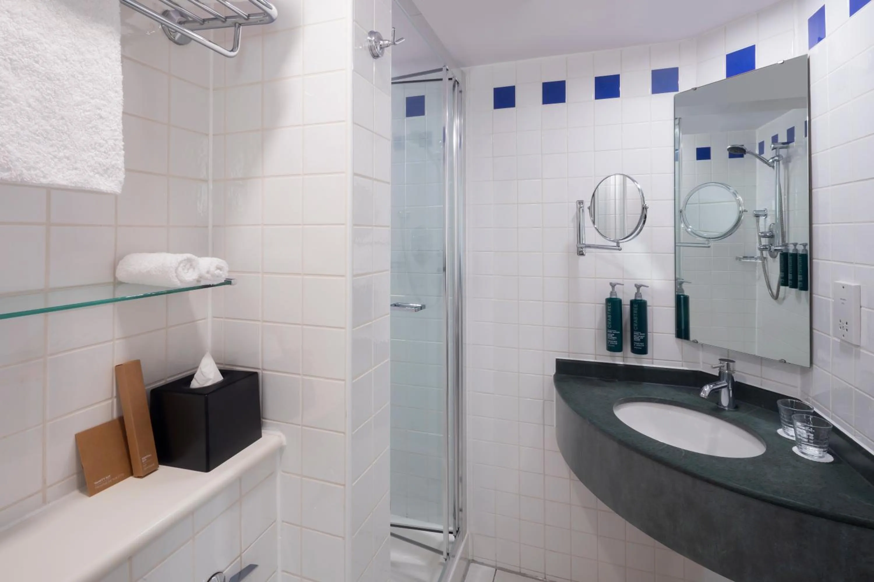 Bathroom in Hilton Garden Inn Birmingham Brindley Place