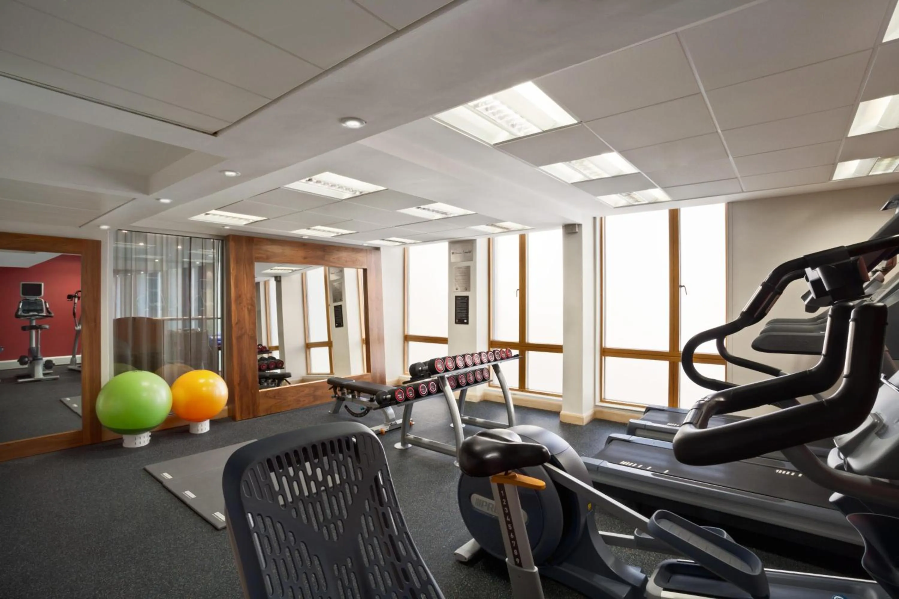Fitness centre/facilities in Hilton Garden Inn Birmingham Brindley Place