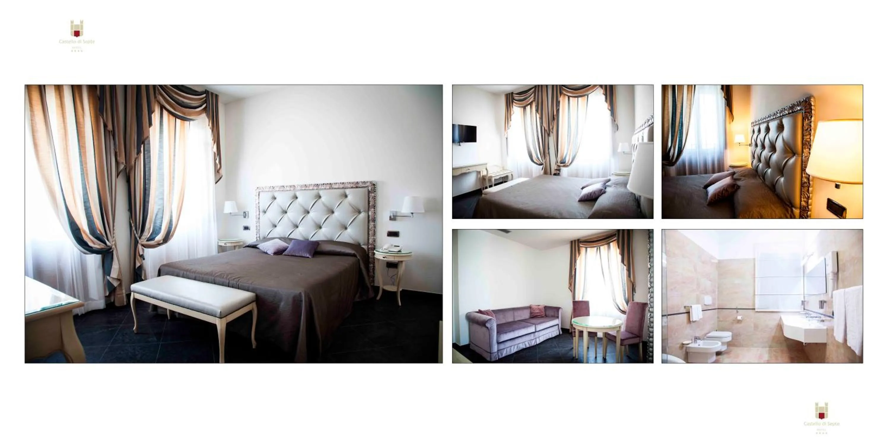 Bed in Hotel Castello di Septe