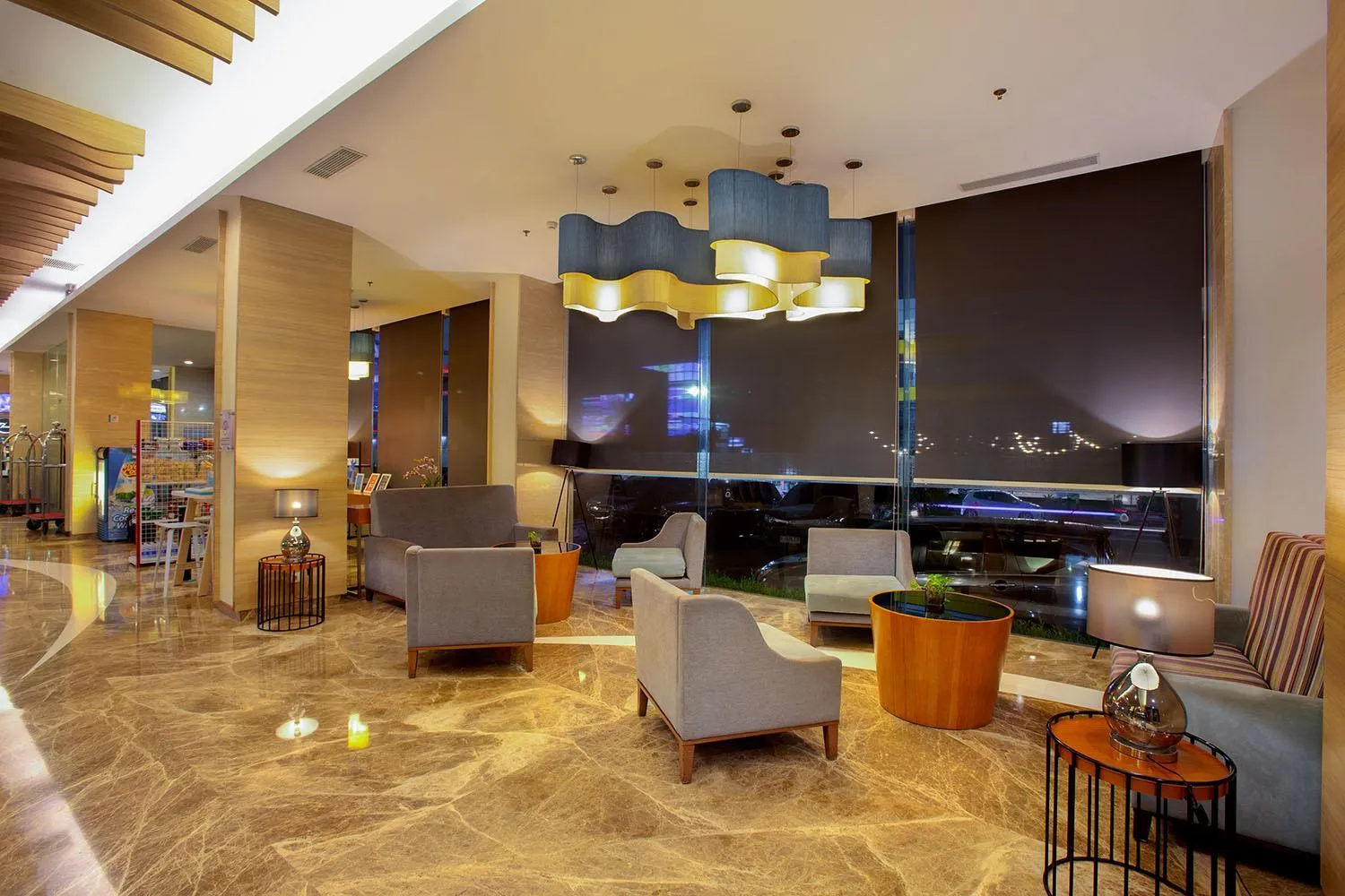 Lobby or reception in THE 1O1 Palembang Rajawali