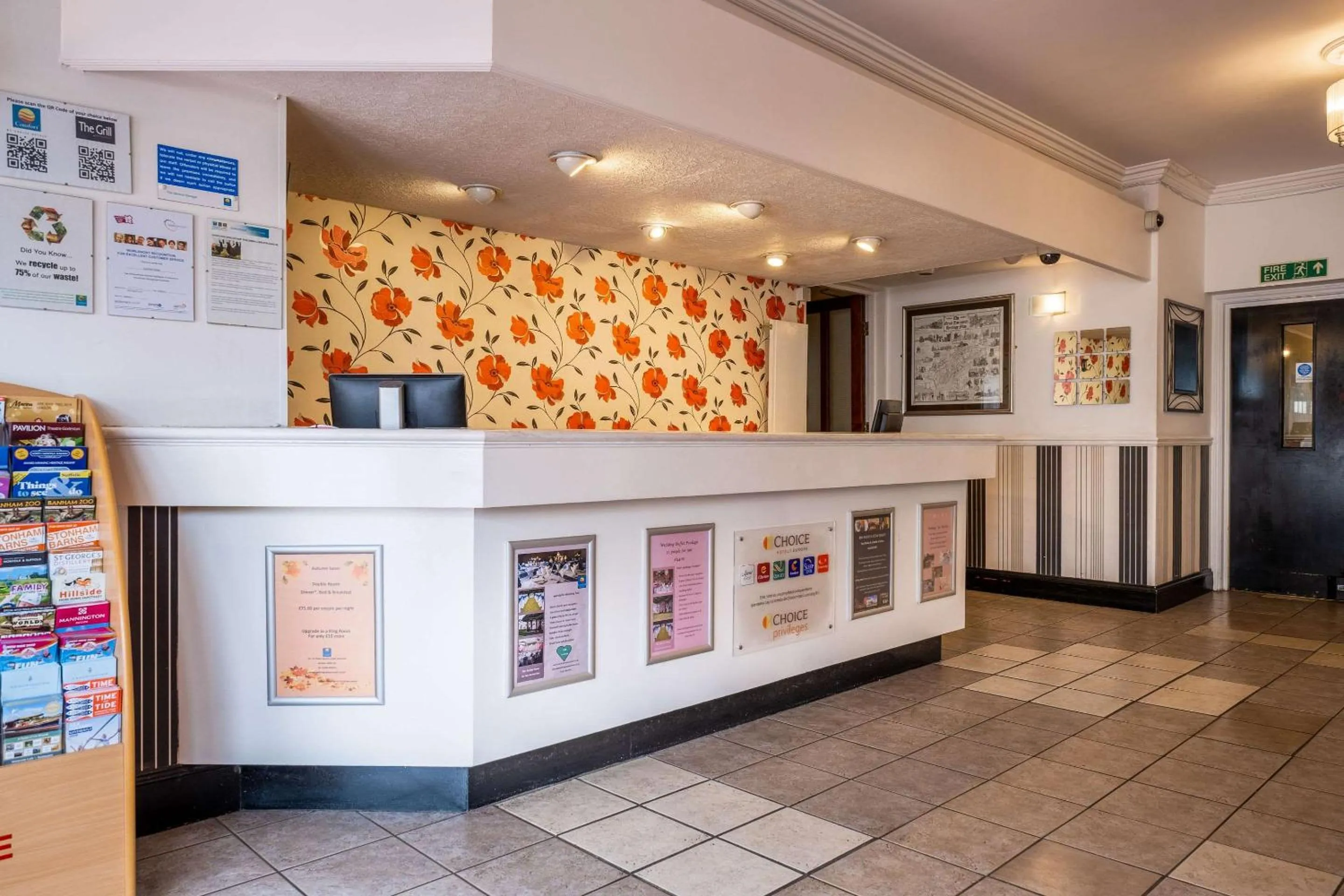 Lobby or reception, Lobby/Reception in Comfort Hotel Great Yarmouth