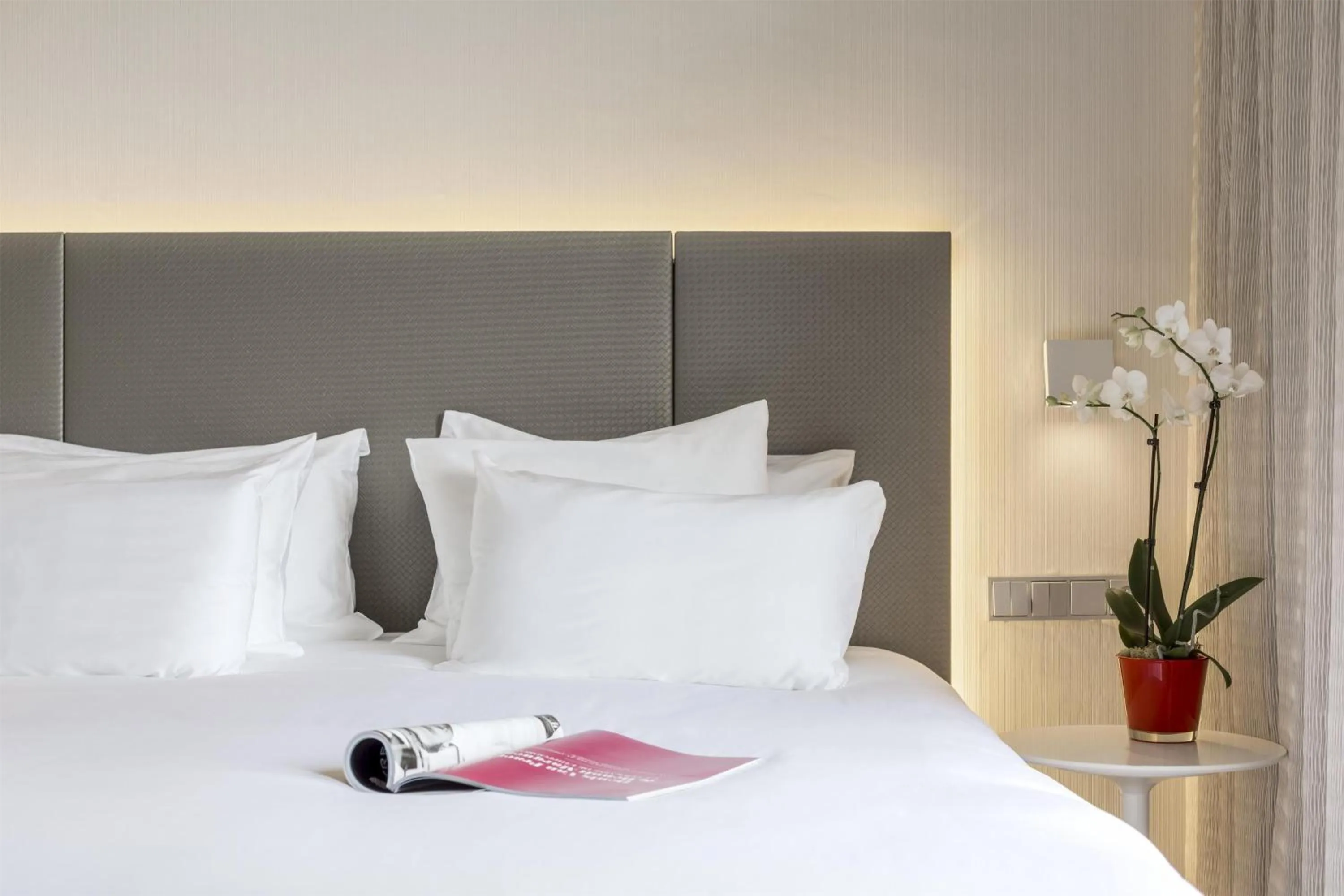 Bedroom, Bed in NH Collection Brussels Centre