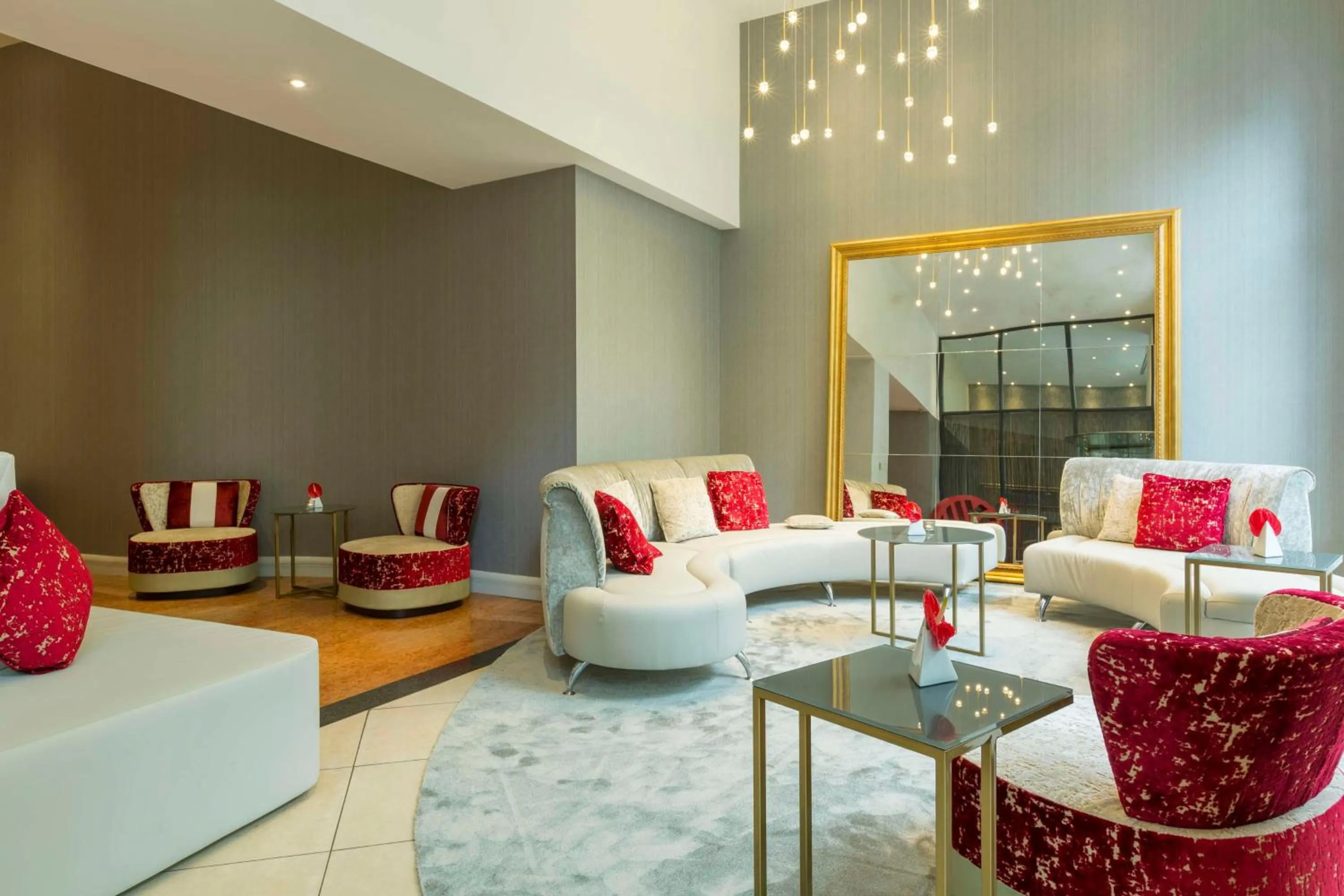 Lobby or reception in NH Collection Brussels Centre