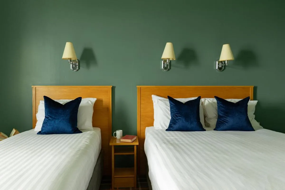 Bed in Portrush Atlantic Hotel