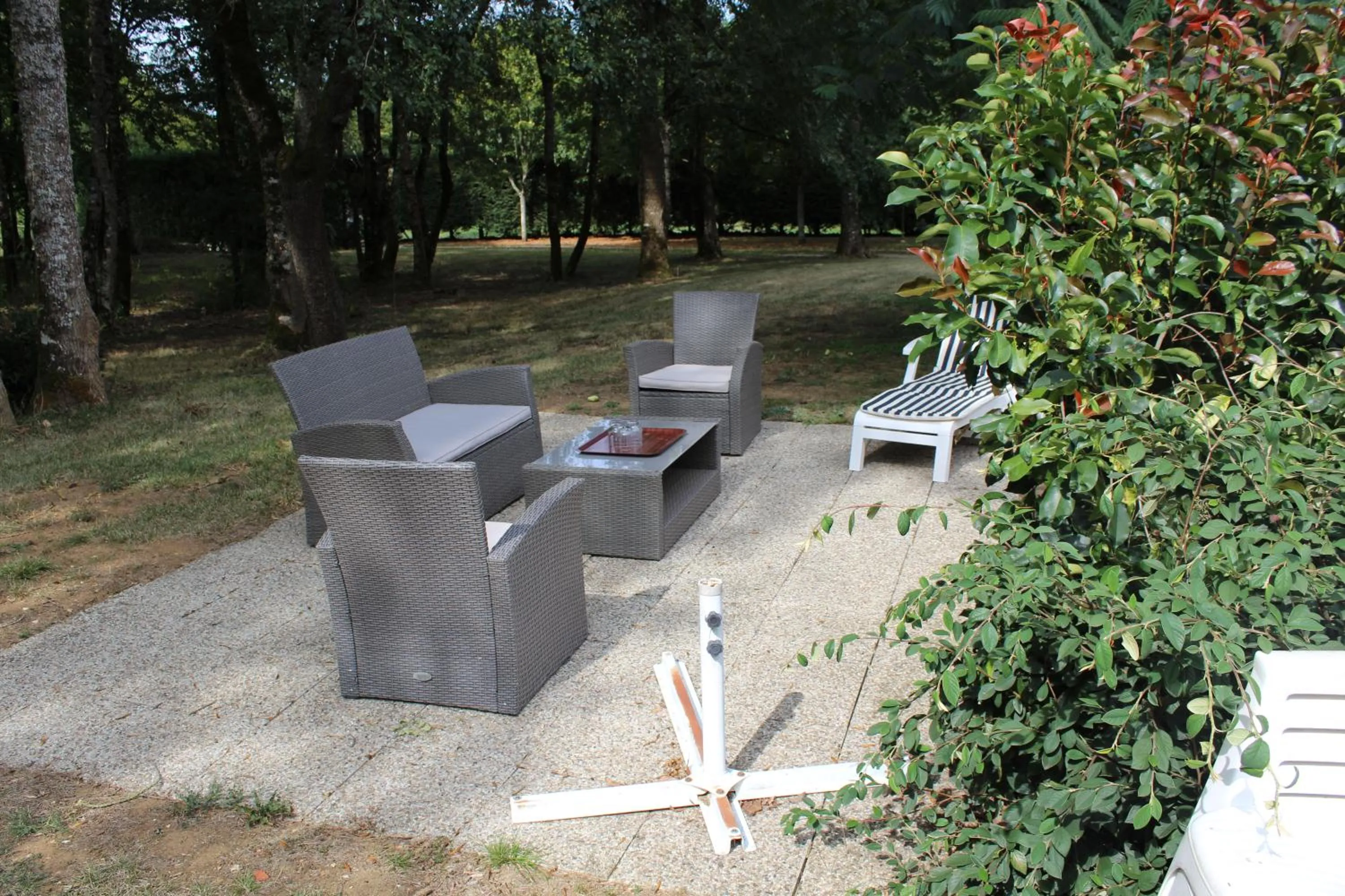 Natural landscape in Domaine de la Touche Mosnay