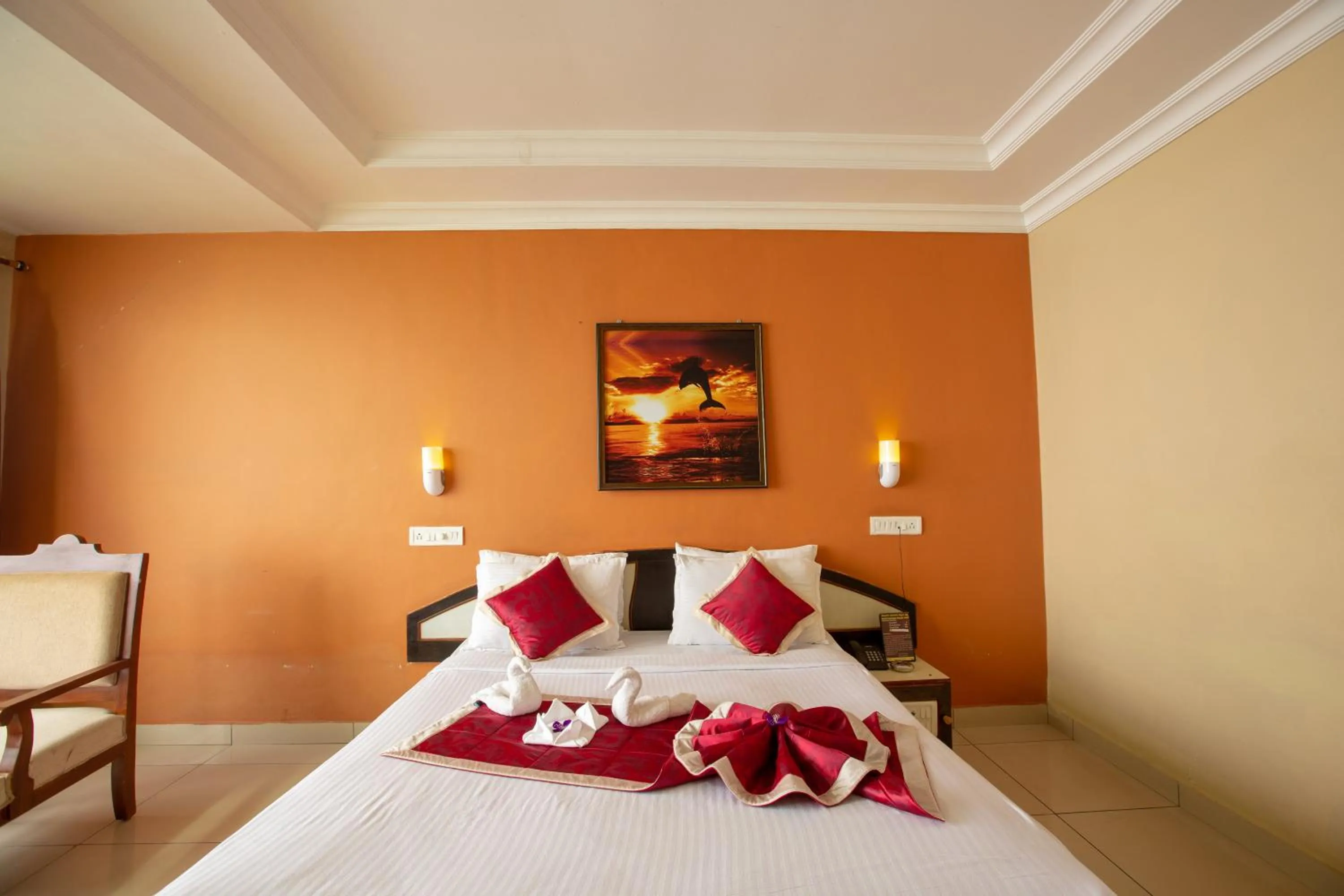 Bed in KSTDC Hotel Mayura Valley View Madikeri