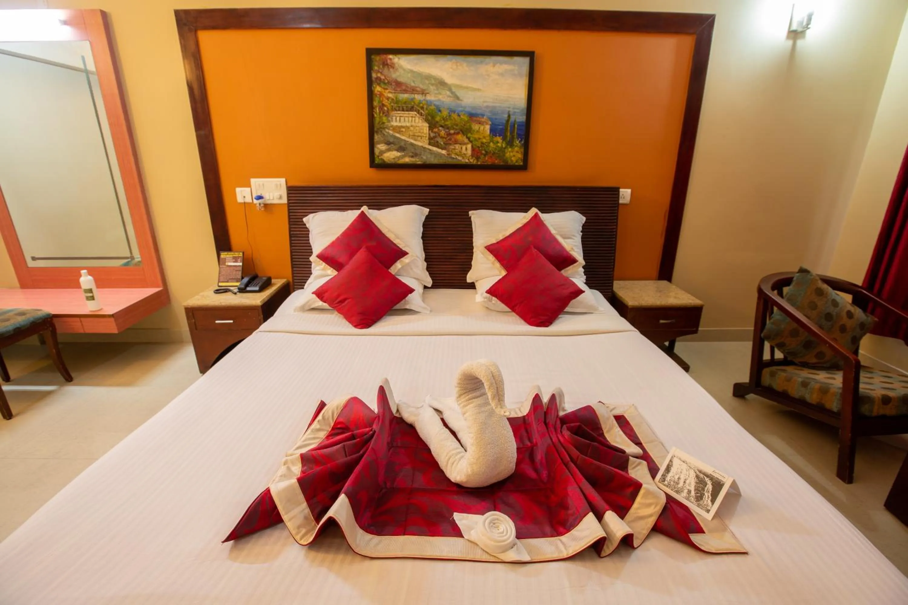 Bed in KSTDC Hotel Mayura Valley View Madikeri