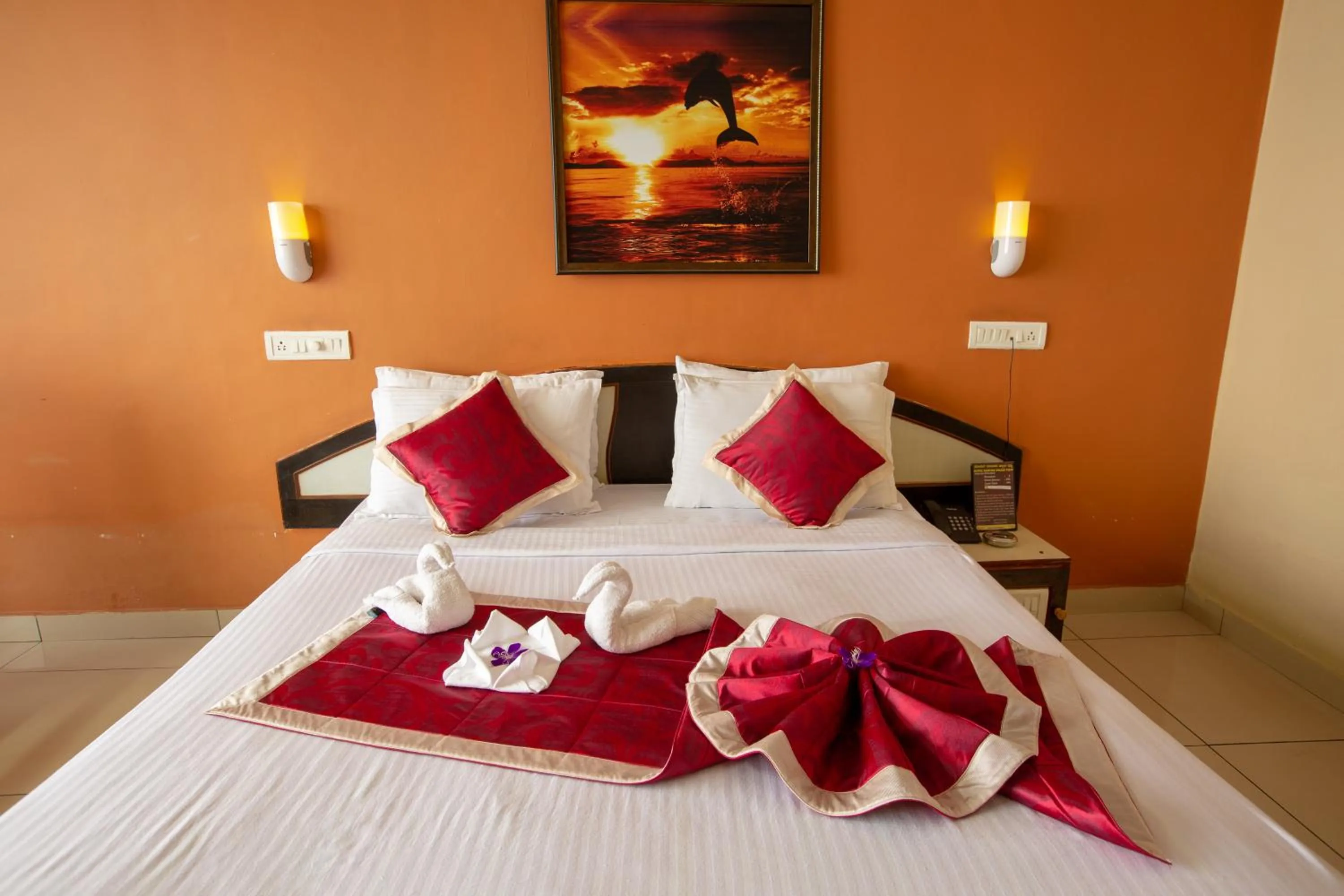Bed in KSTDC Hotel Mayura Valley View Madikeri