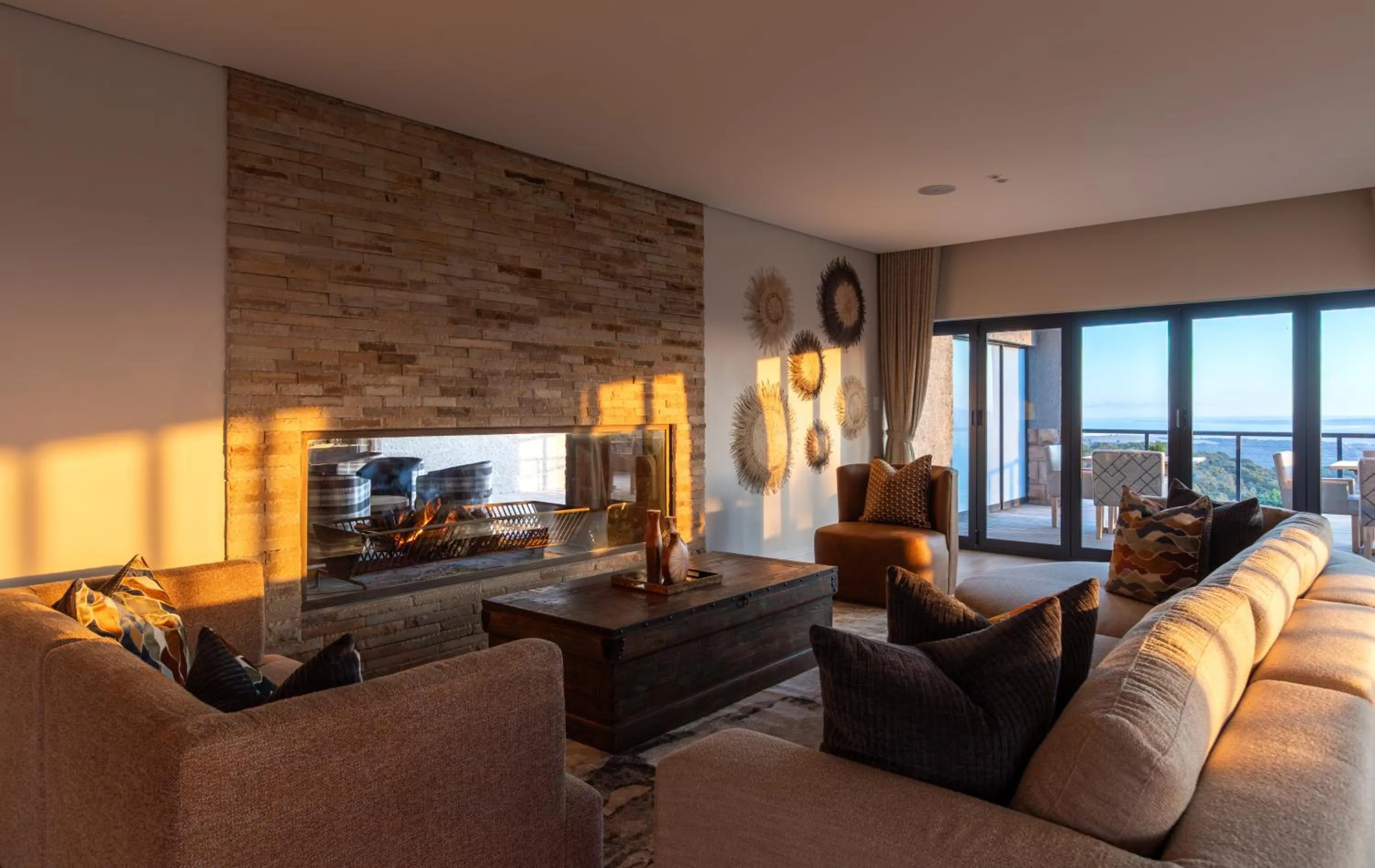 Seating area in Intle Boutique Hotel