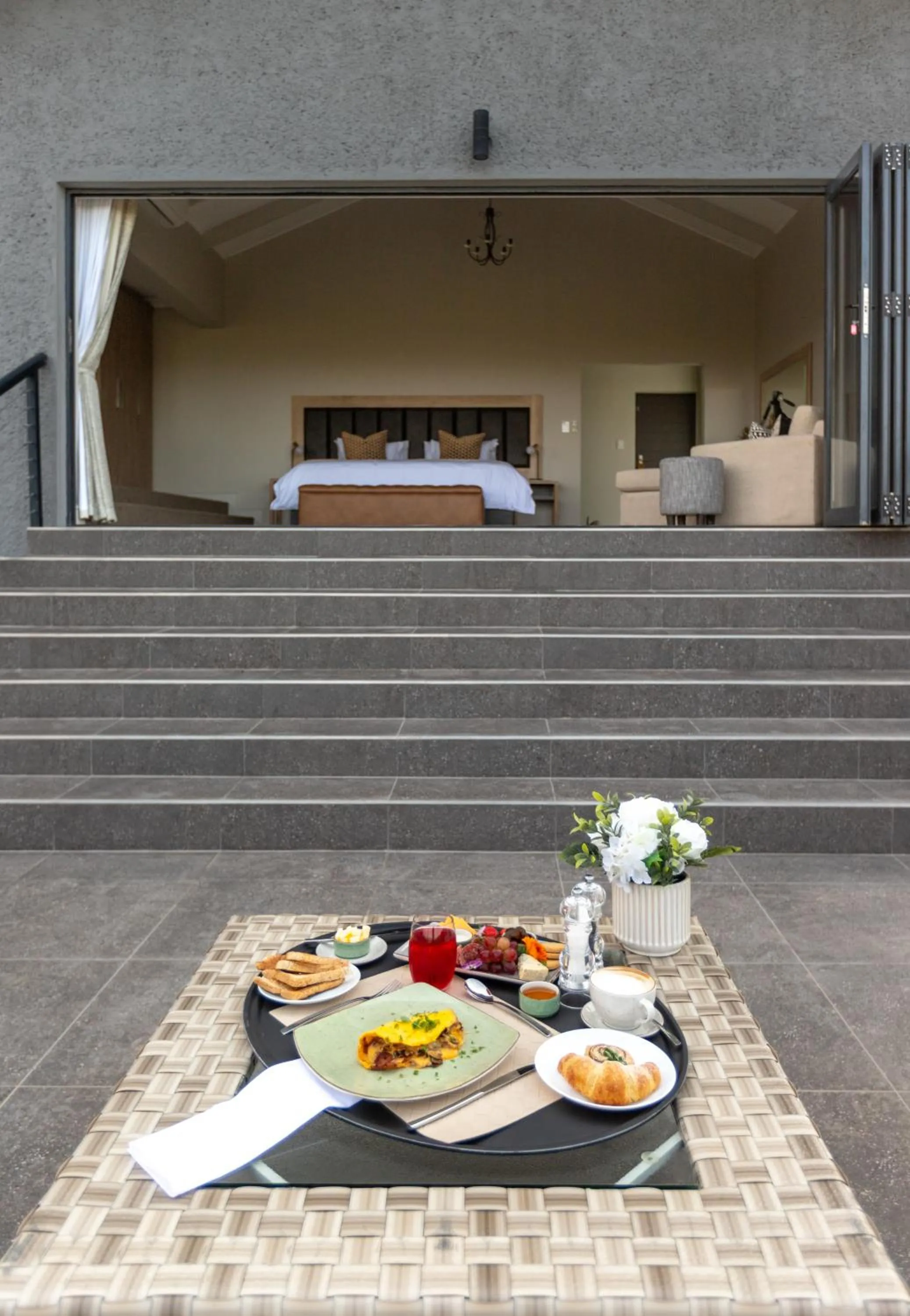 Balcony/Terrace in Intle Boutique Hotel