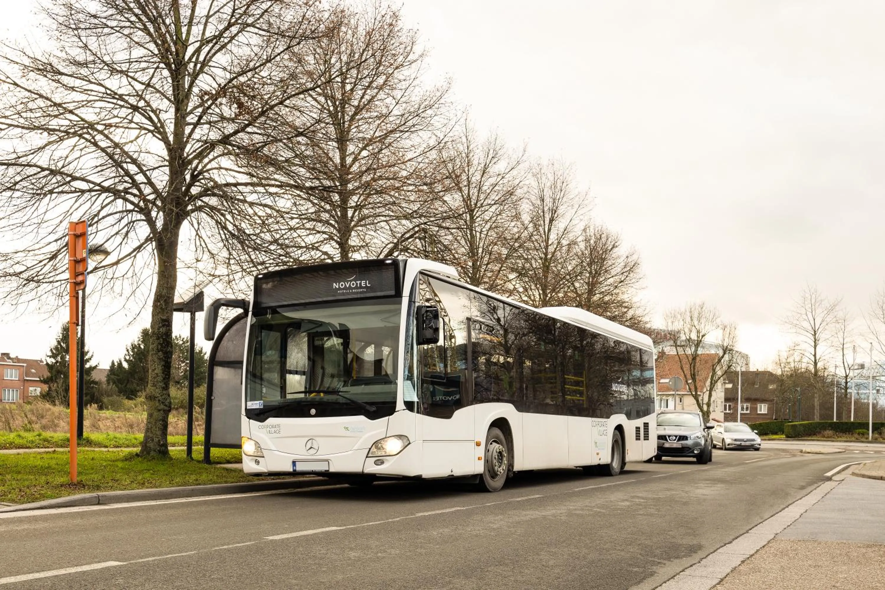 shuttle in Novotel Brussels Airport