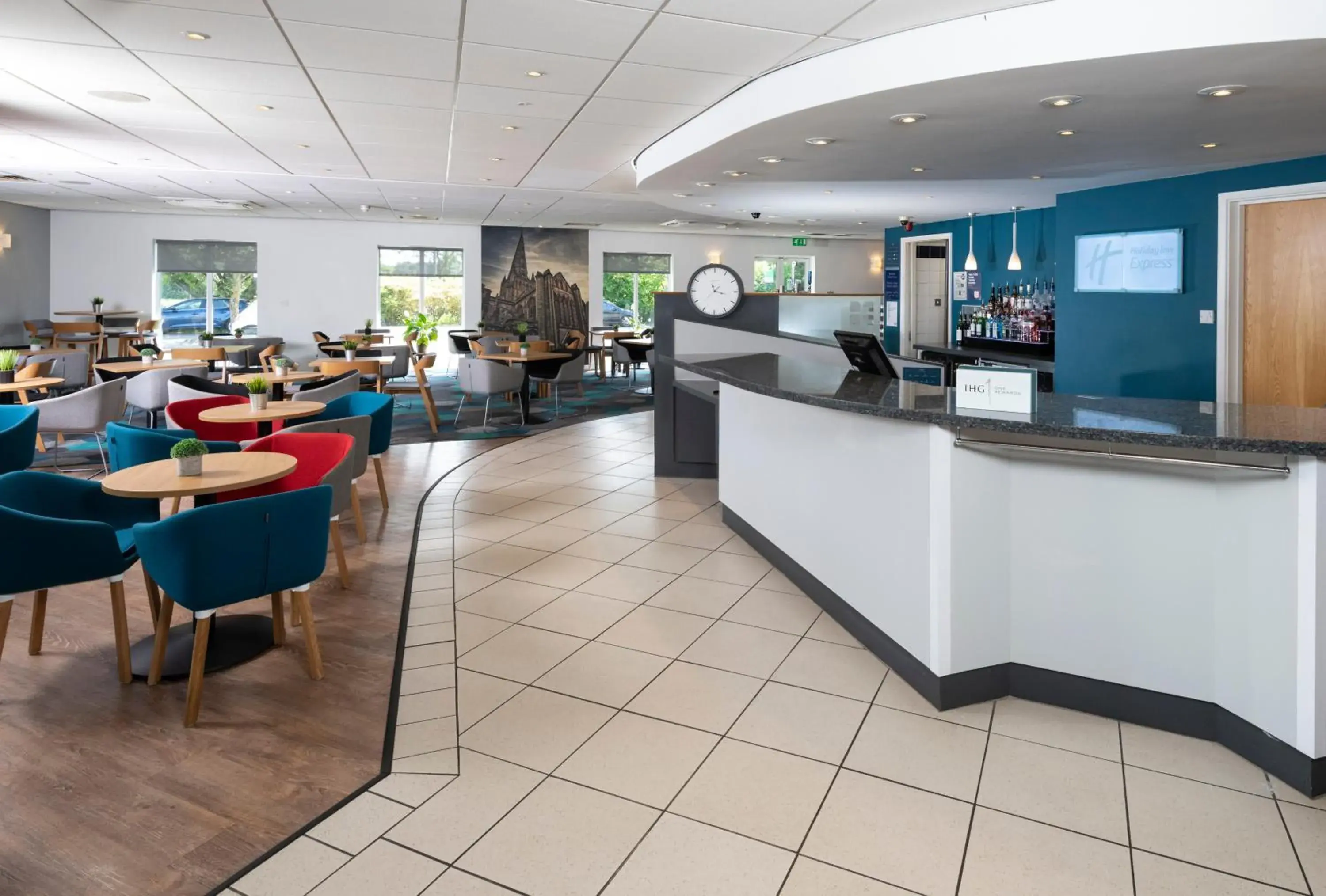 Lobby or reception in Holiday Inn Express Lichfield by IHG Lobby or reception in Holiday Inn Express Lichfield by IHG
