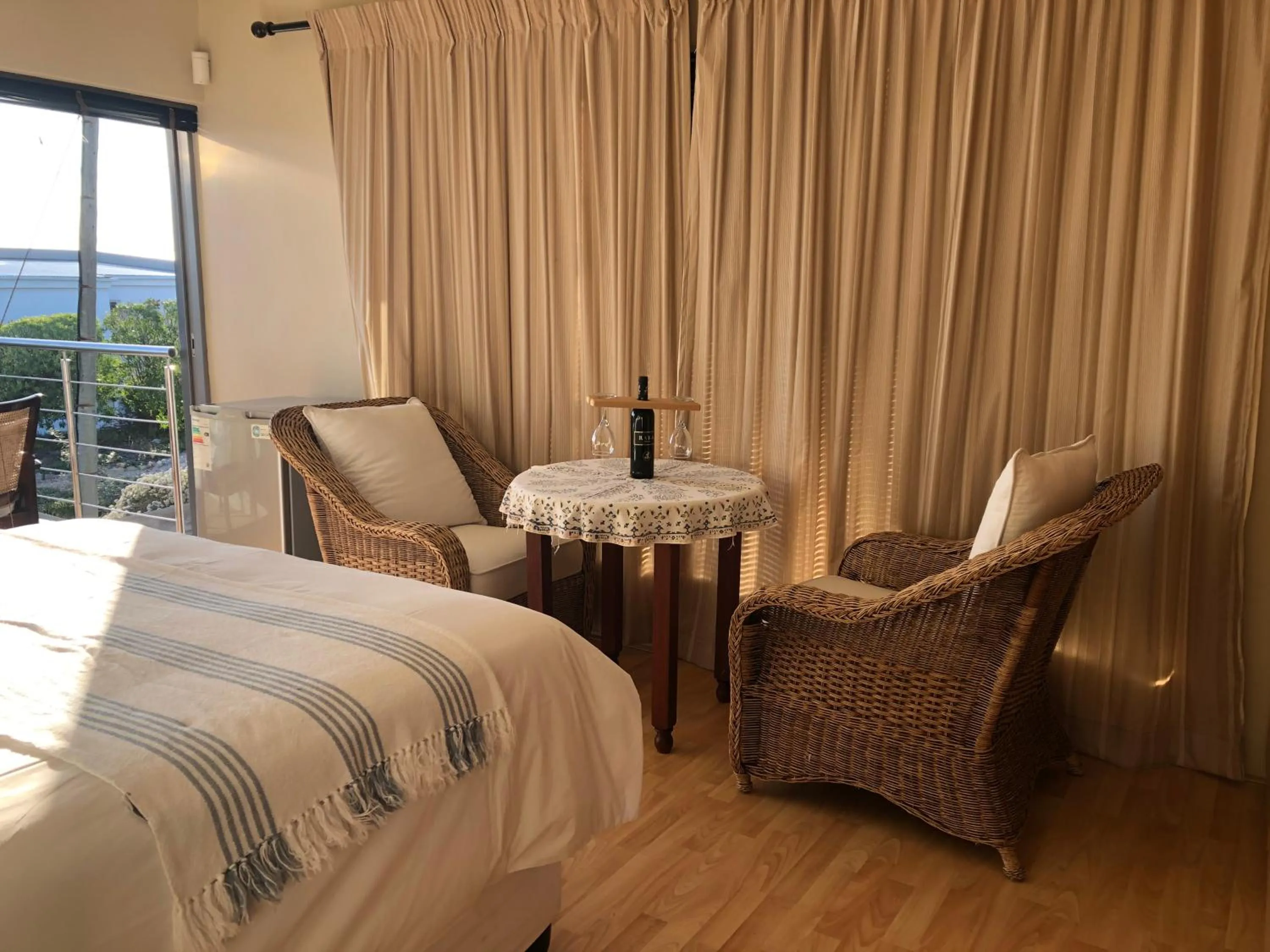 Bed in Marine 5 Boutique Hotel