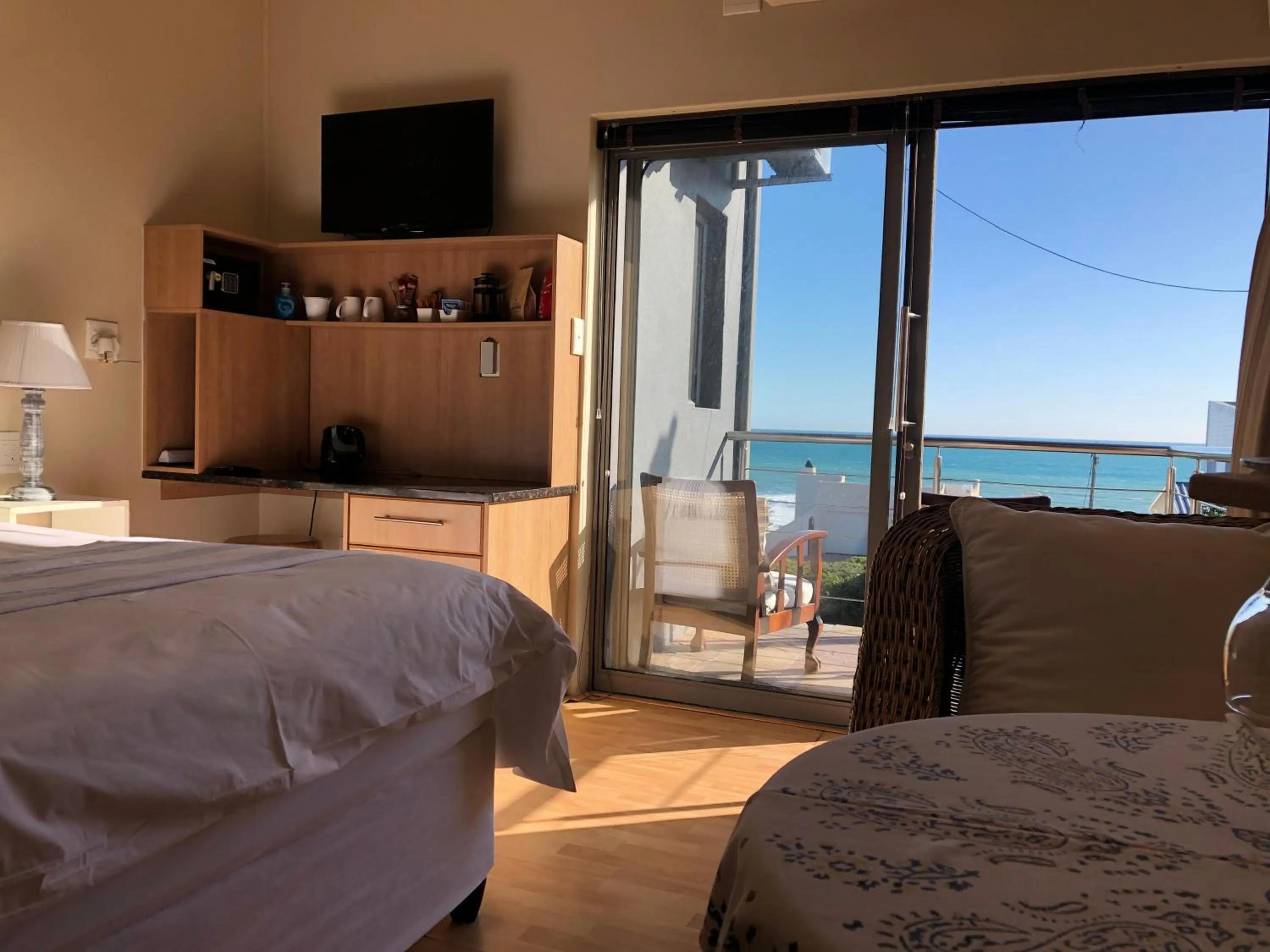 Bed in Marine 5 Boutique Hotel