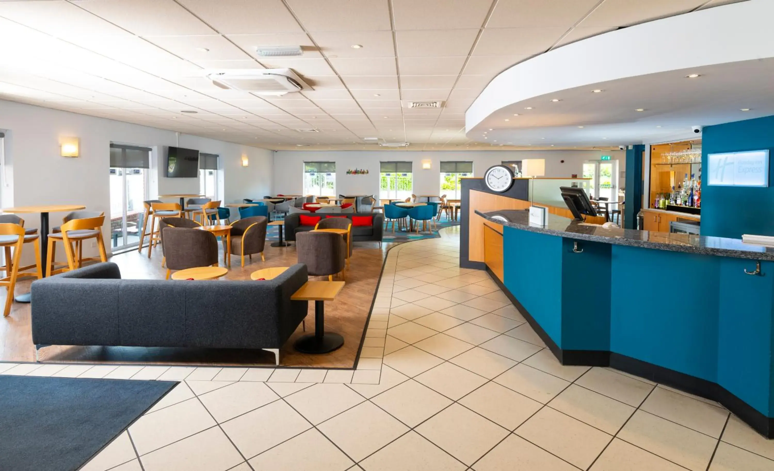 Lobby or reception in Holiday Inn Express Gloucester - South by IHG Lobby or reception in Holiday Inn Express Gloucester - South by IHG