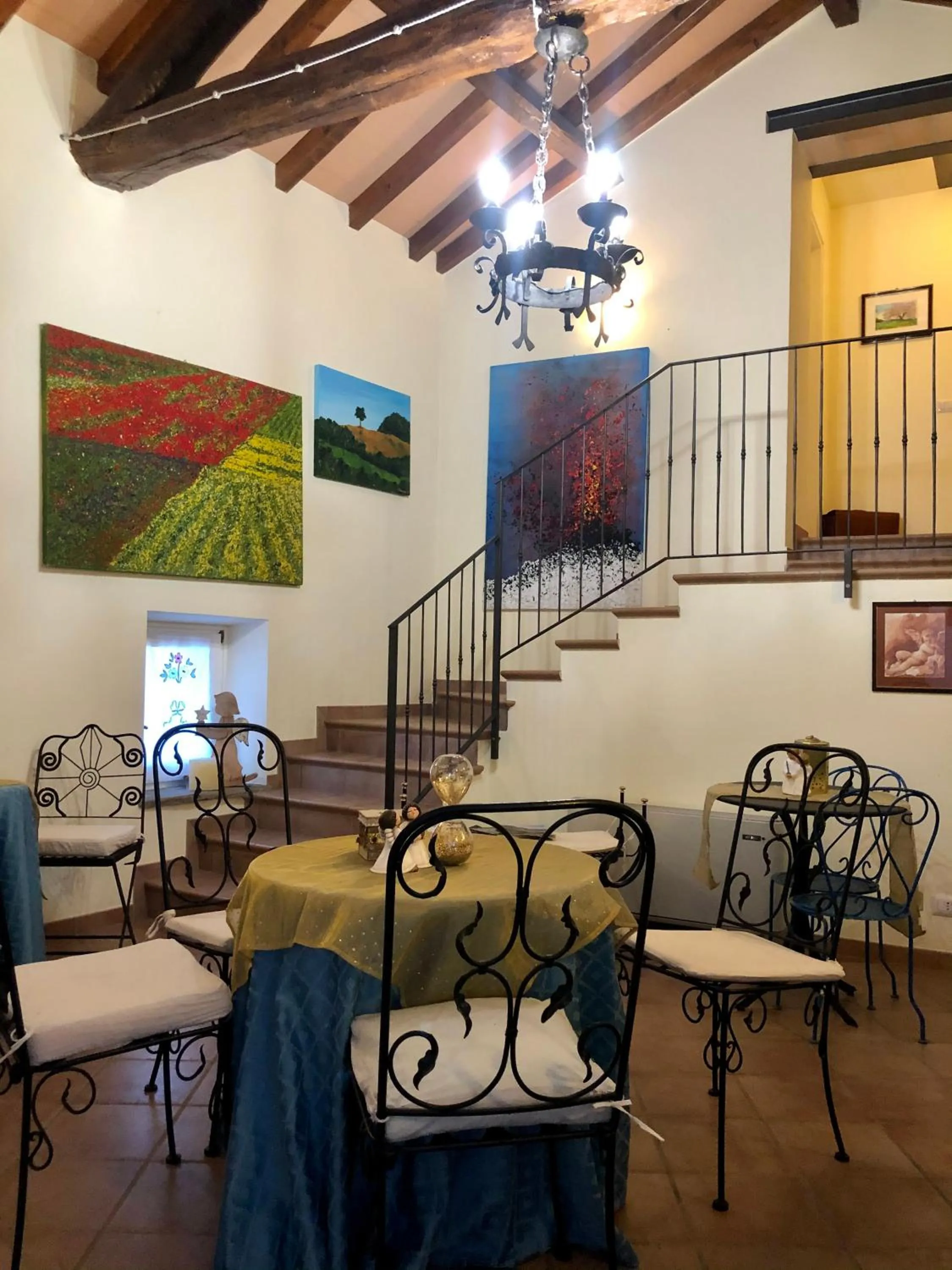 Lounge or bar in La Locanda nel vento