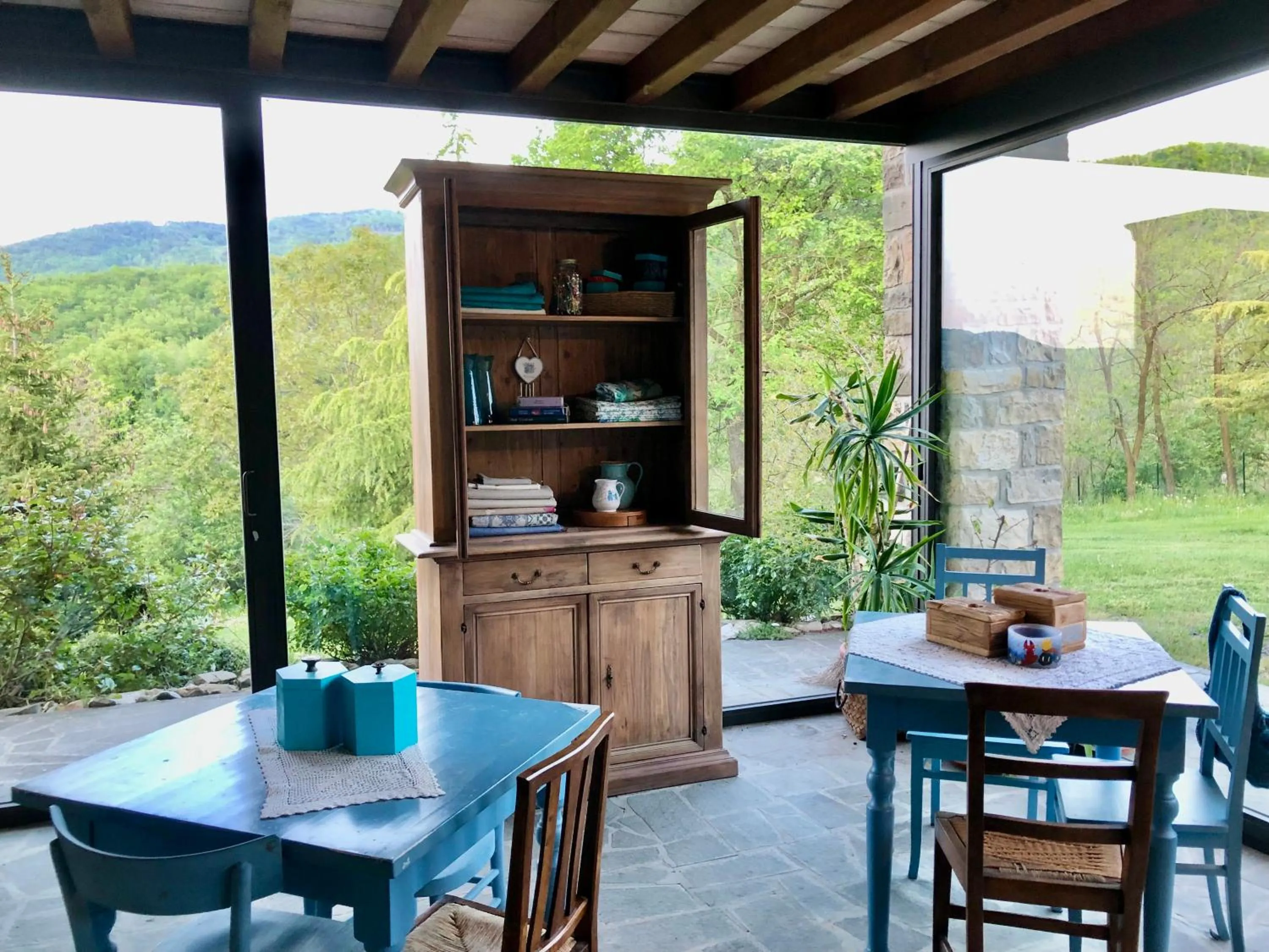 Patio in La Locanda nel vento