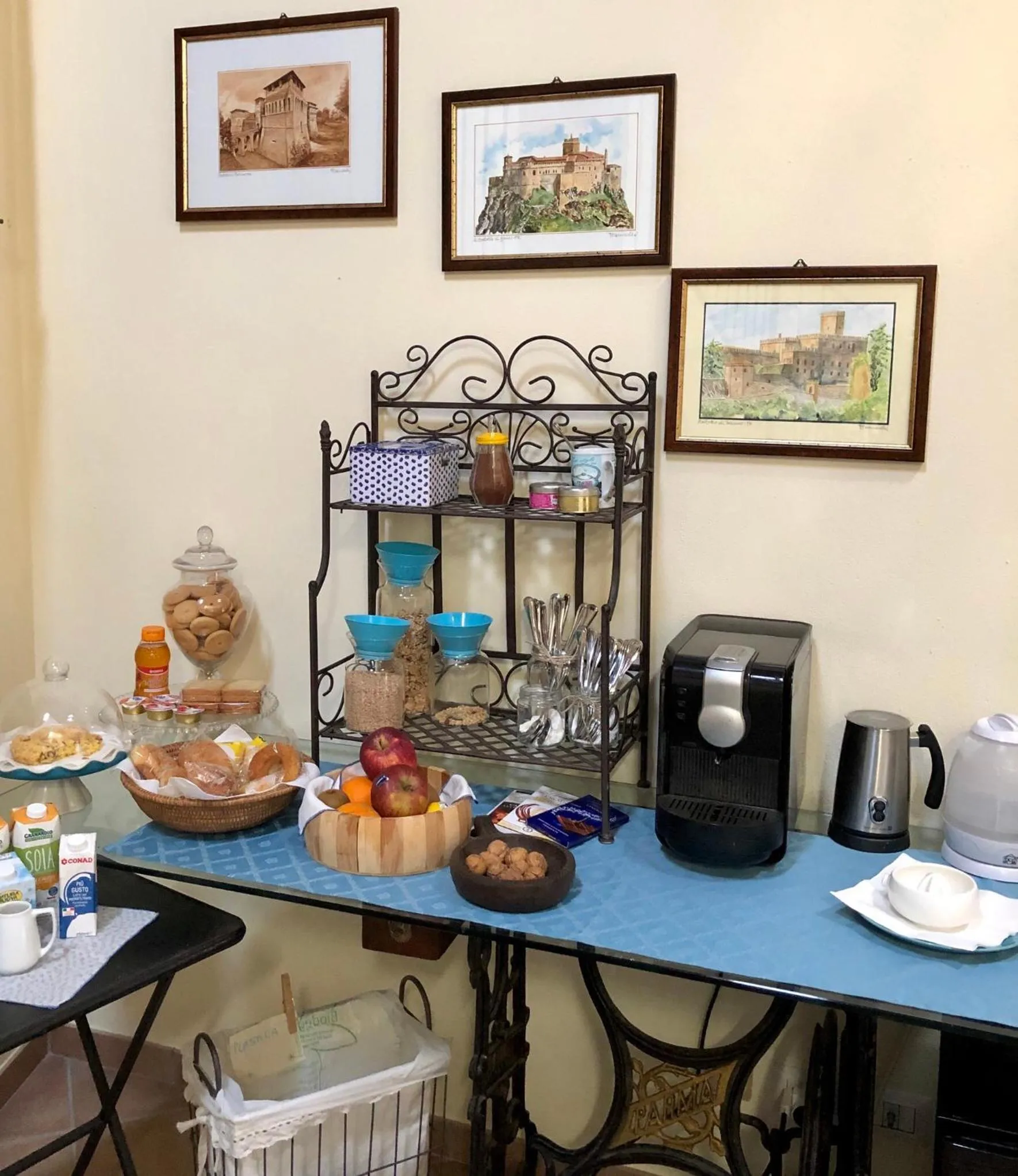 Breakfast in La Locanda nel vento