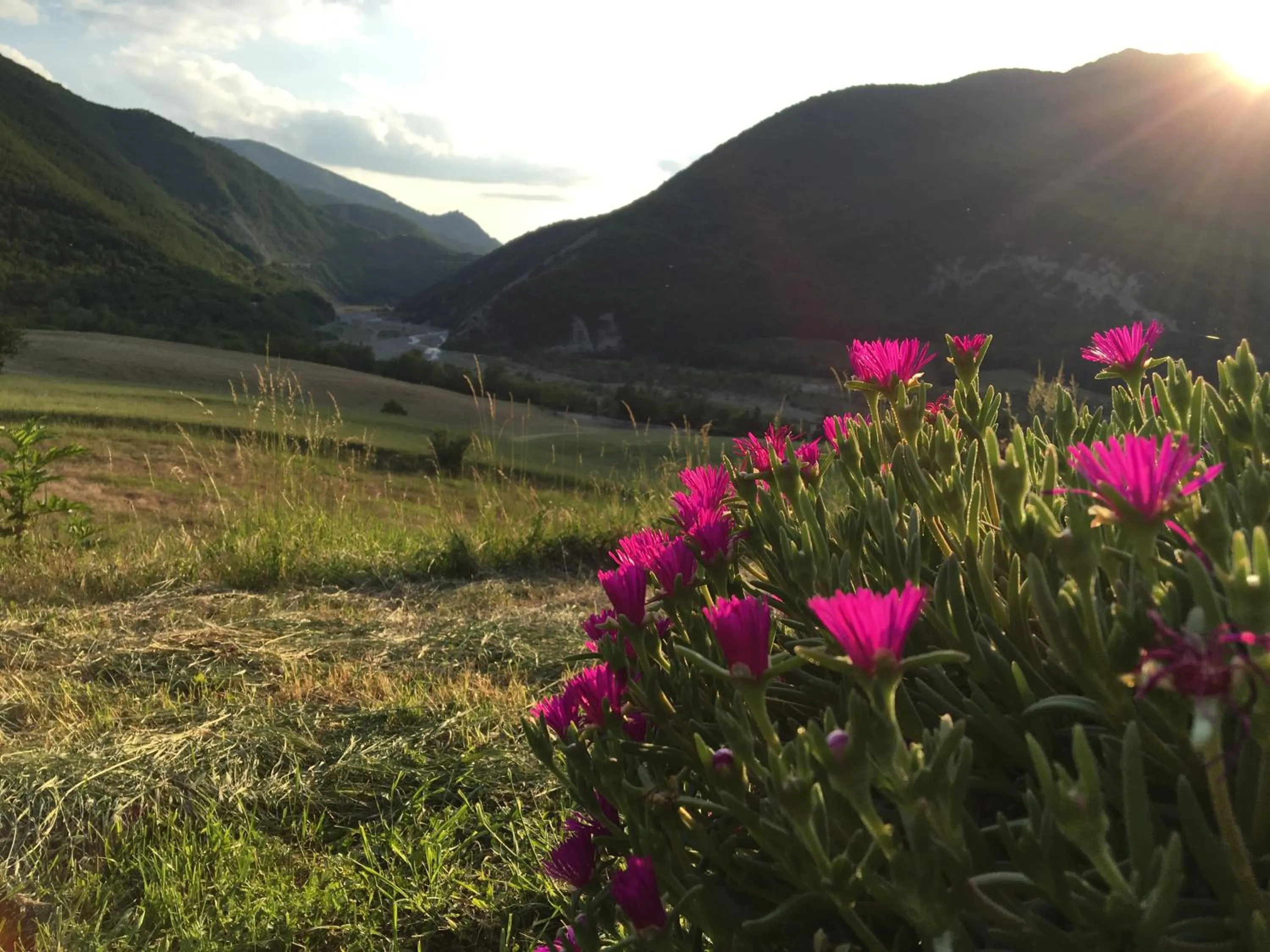 River view in La Locanda nel vento