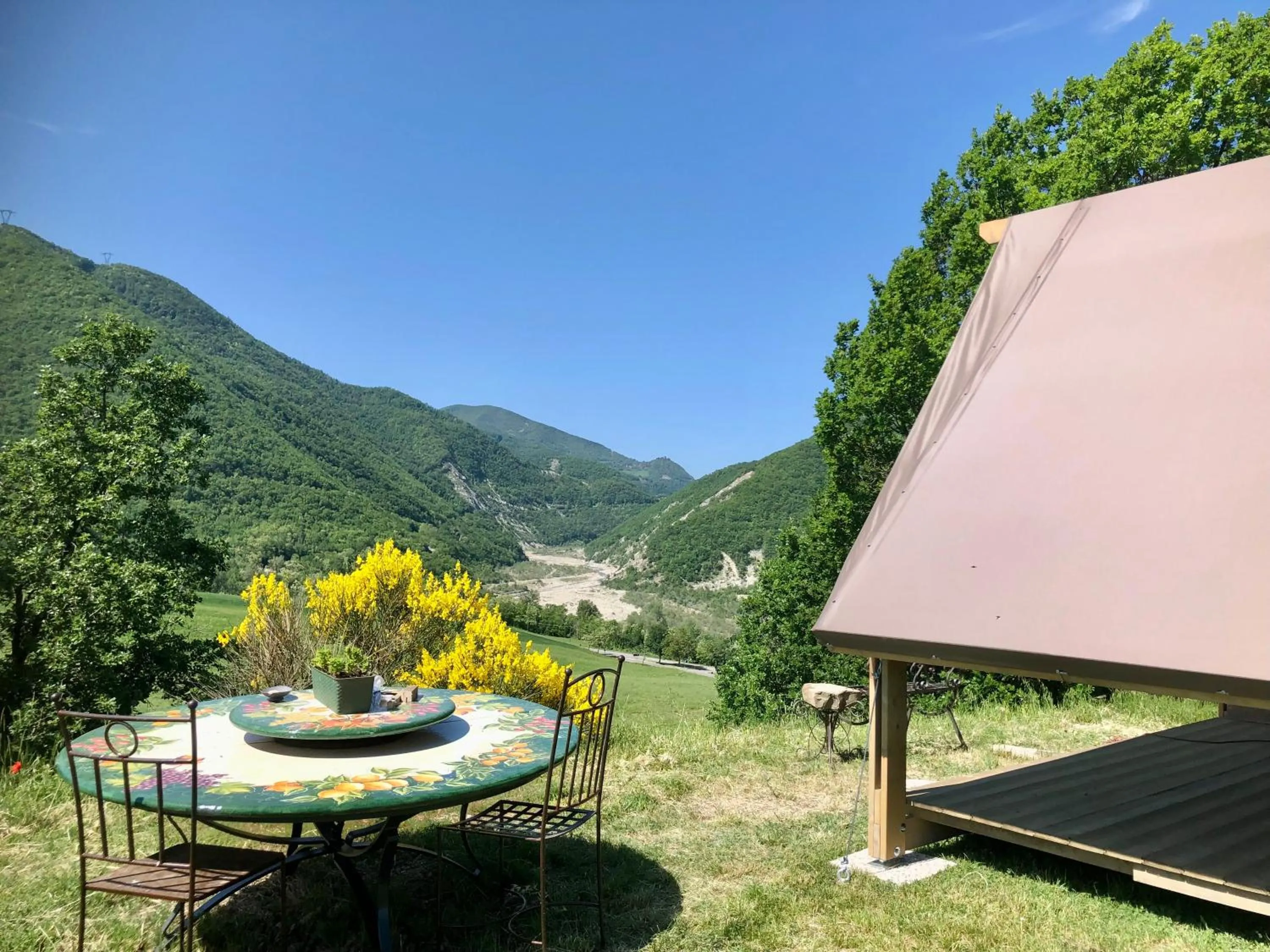 River view in La Locanda nel vento