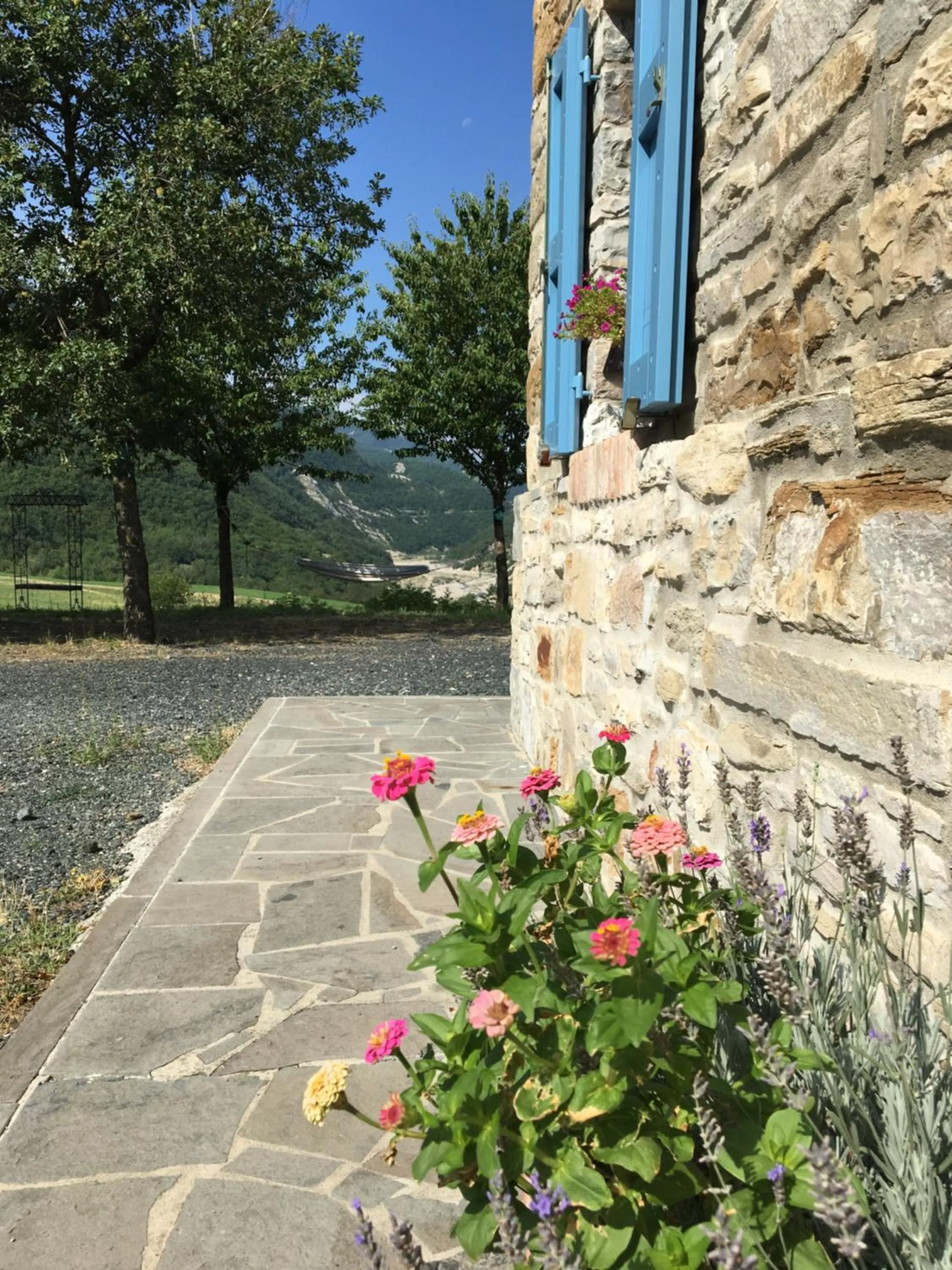 Garden in La Locanda nel vento