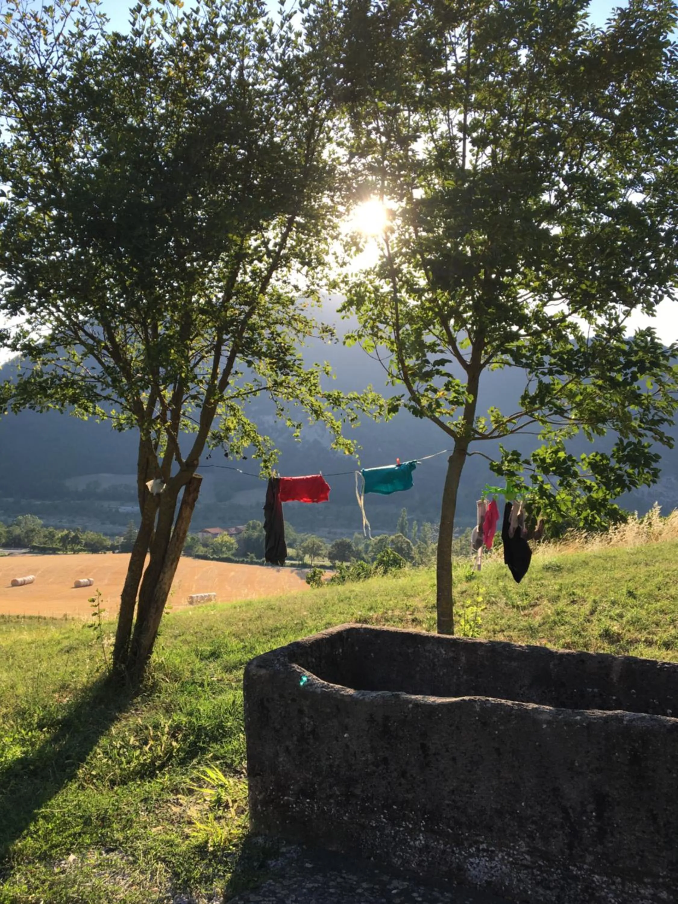Garden in La Locanda nel vento