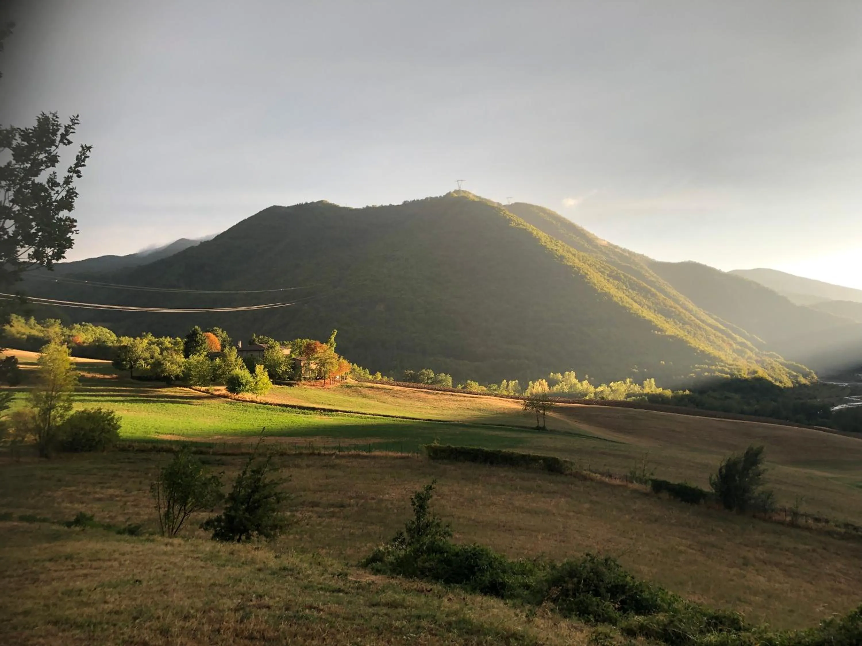 Mountain view in La Locanda nel vento