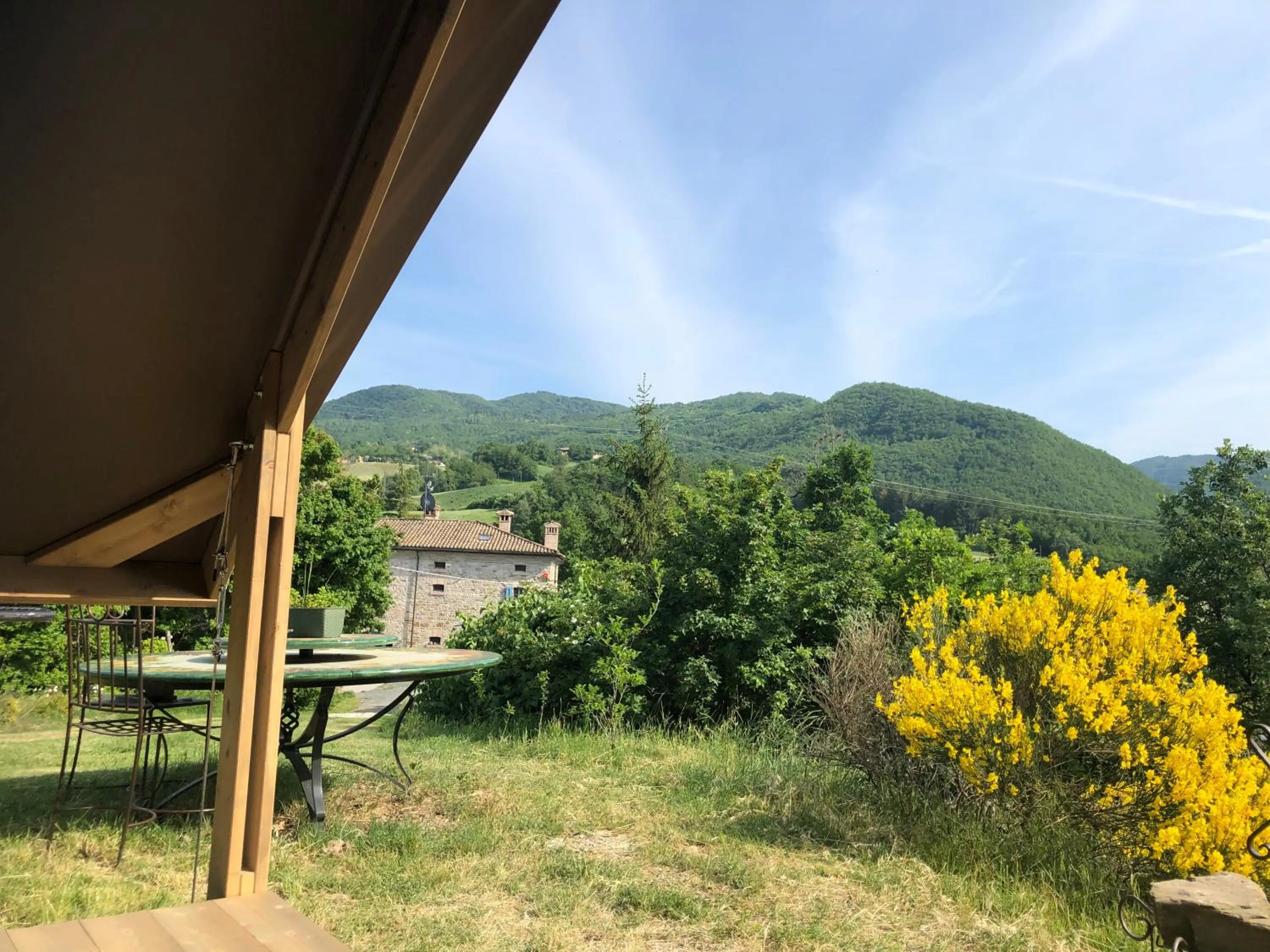 Mountain view in La Locanda nel vento