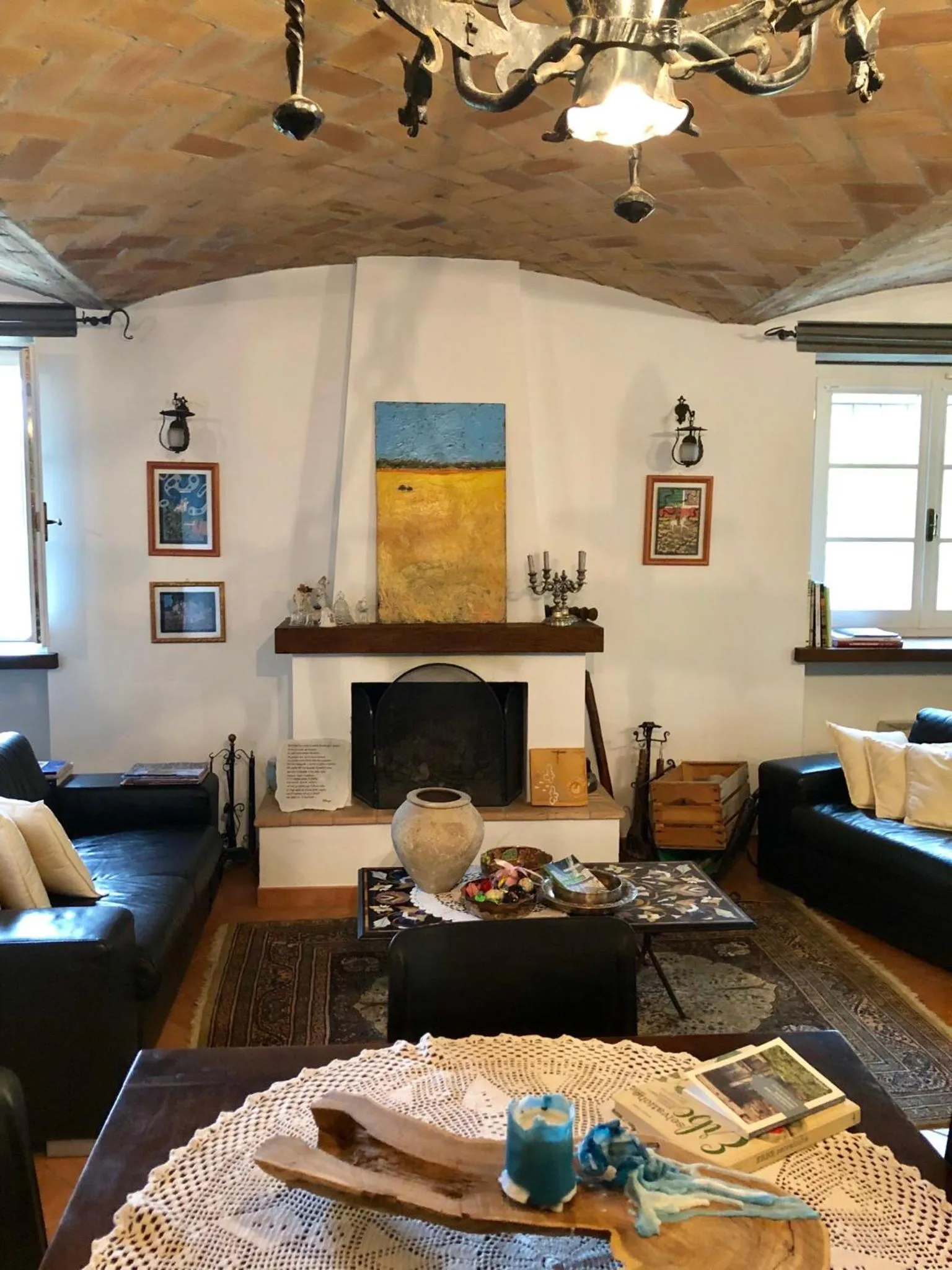 Living room in La Locanda nel vento